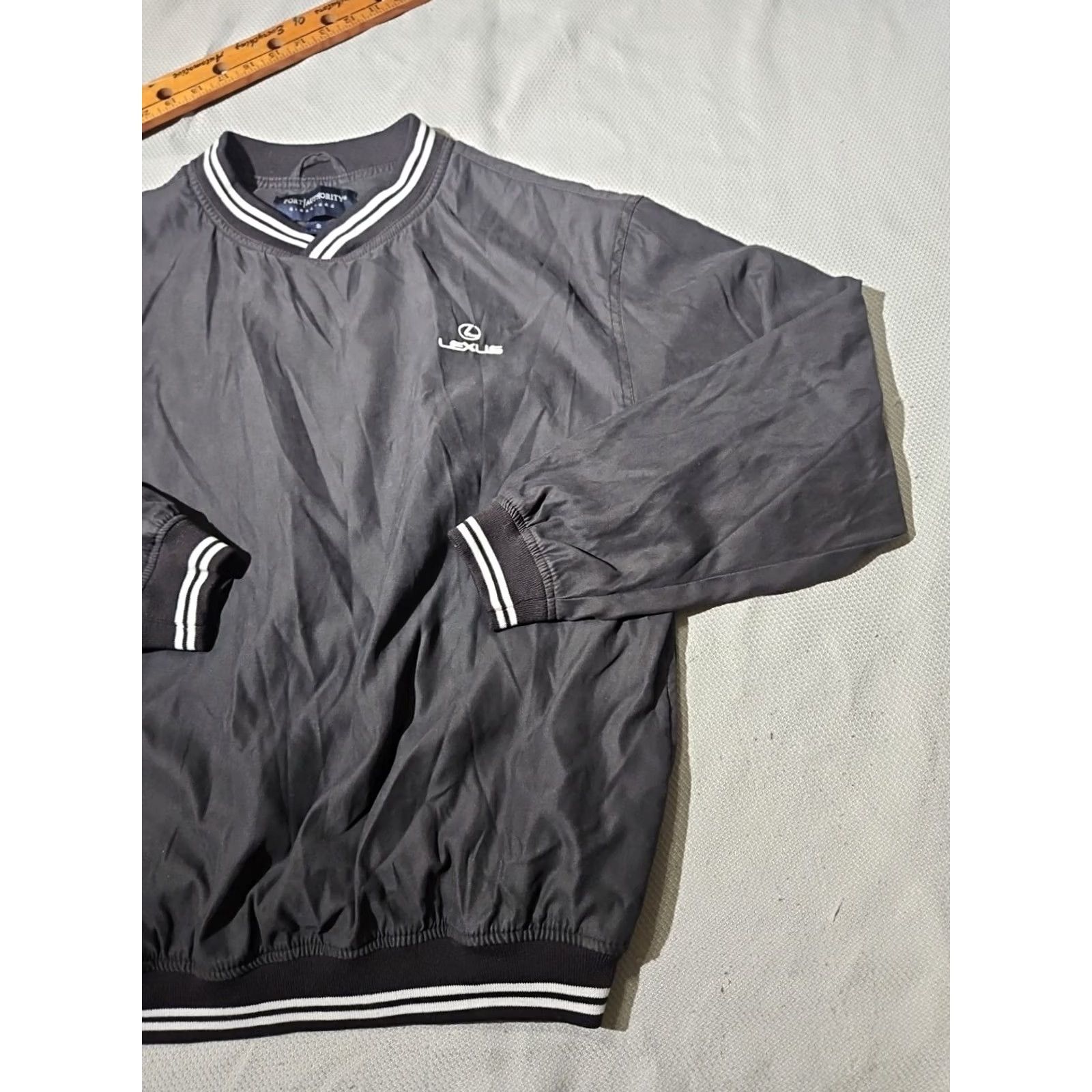 Port Authority Lexus Port Authority Jacket Mens Small Black Windbreaker Pullover Driving Golf Size US S / EU 44-46 / 1 - 3 Thumbnail