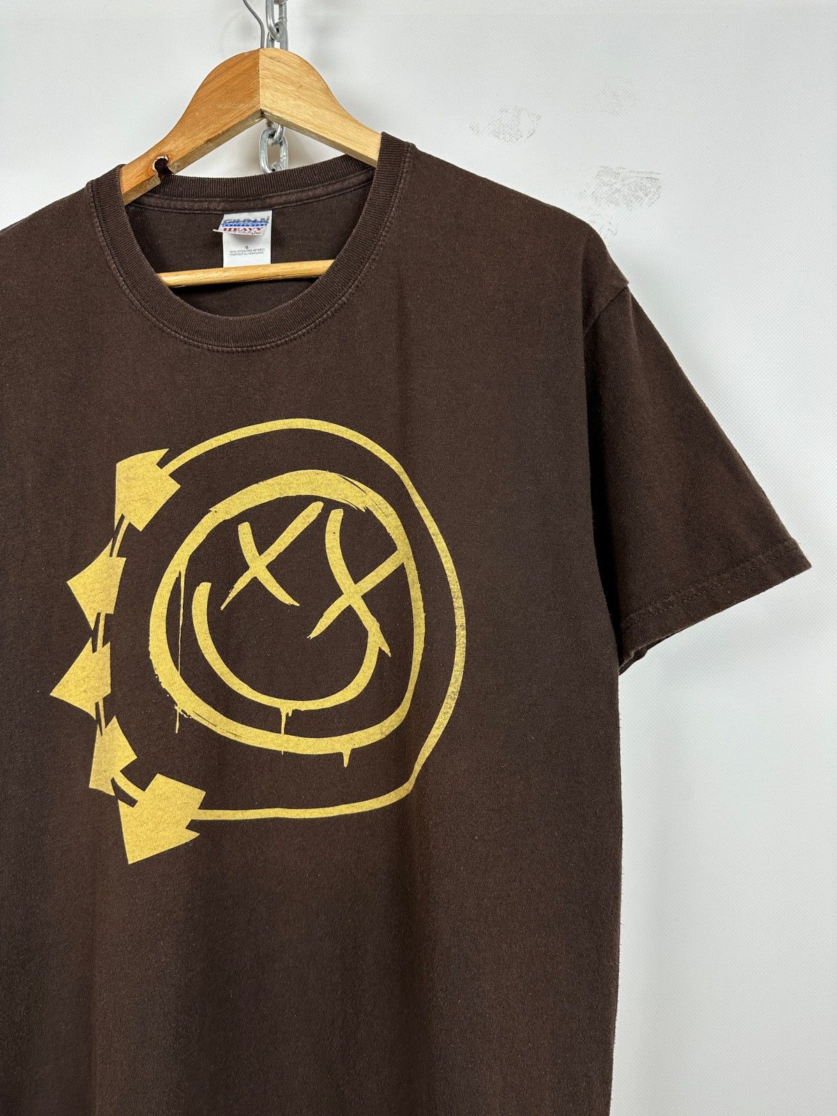 Band Tees Vintage Blink 182 Brown Band T-Shirt Size US L / EU 52-54 / 3 - 3 Thumbnail