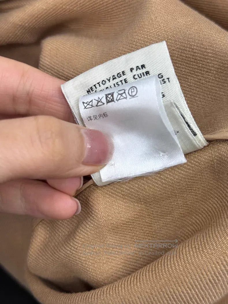Hermes Hermes Khaki Linen Coat Size XS / US 0-2 / IT 36-38 - 8 Thumbnail