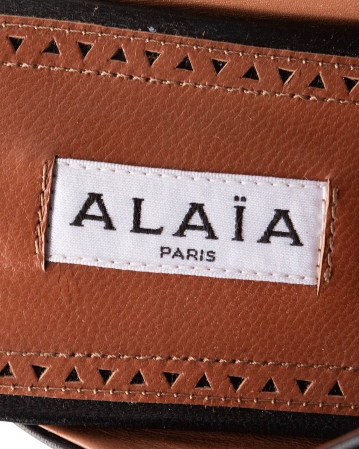 Alaia Alaïa Lambskin Ankle Strap Ballerina Flat — Blk, US8 / EU38 Size US 8 / IT 38 - 6 Thumbnail