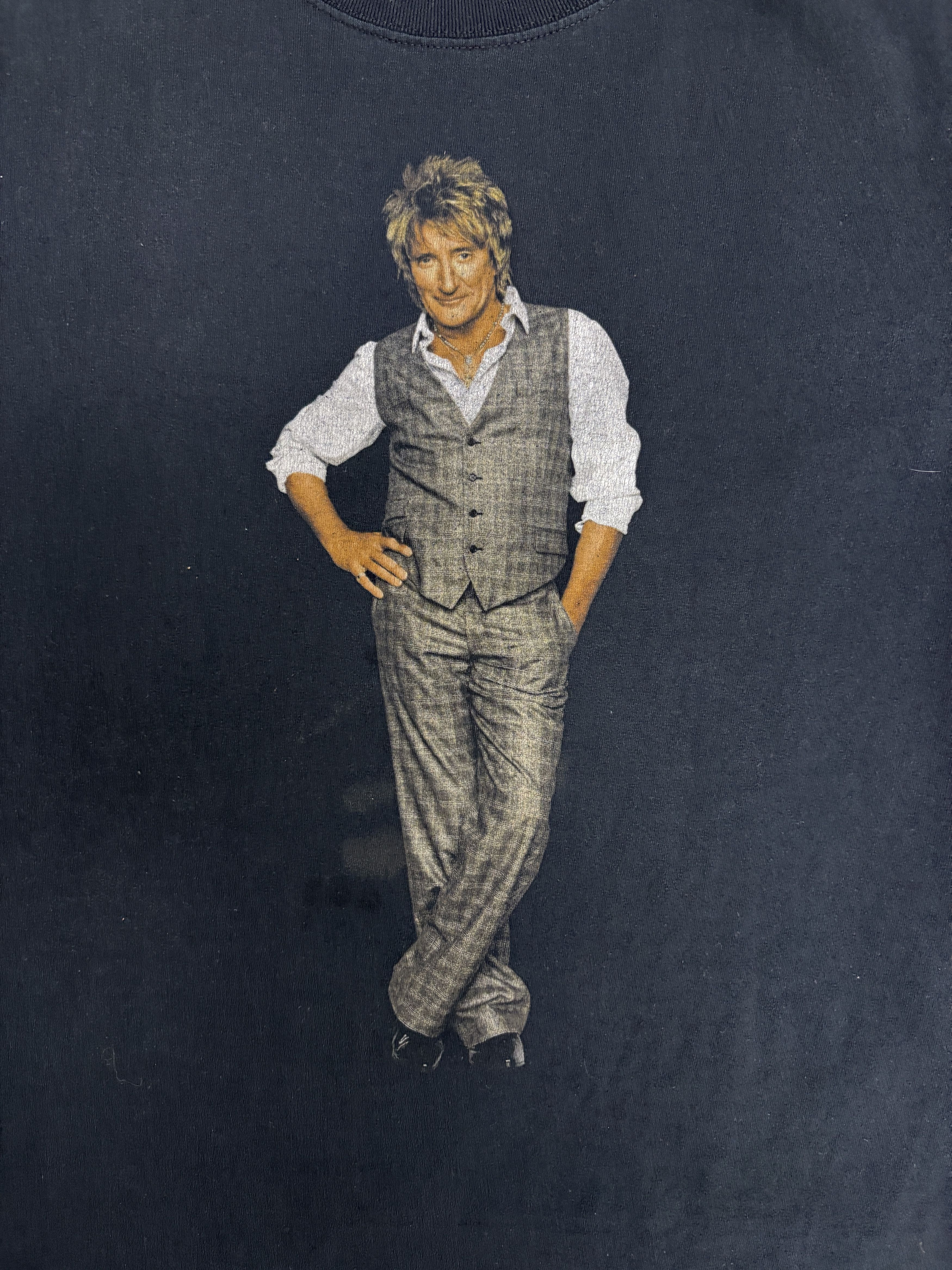 Vintage Rod Stewart Rockin' In The Round Vintage Tee Size US XL / EU 56 / 4 - 2 Thumbnail