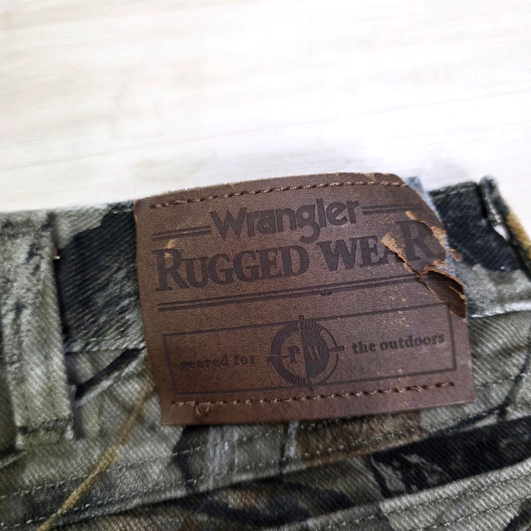 Wrangler Wrangler Pants Mens 36 Green Rugged Wear Real Tree Camo Men Outdoor Hunting Size Size US 36 / EU 52 - 3 Thumbnail