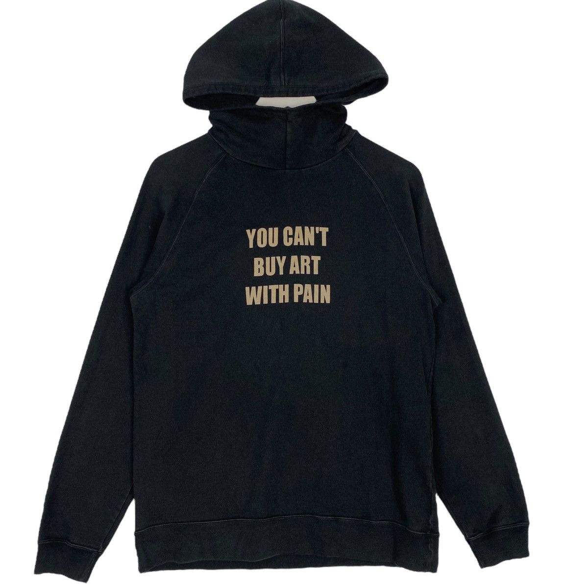 Vintage Vintage Ships Hoodie Sweater Black Pullover Jumper Size M Size US M / EU 48-50 / 2 - 1 Thumbnail