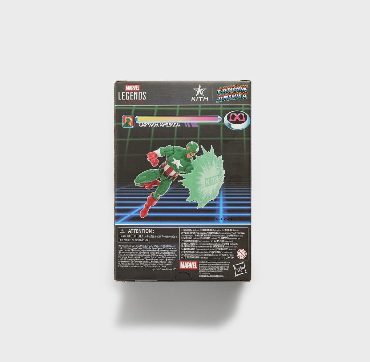 Kith × Marvel Comics Kith X marvel Captain America figure Size ONE SIZE - 2 Thumbnail