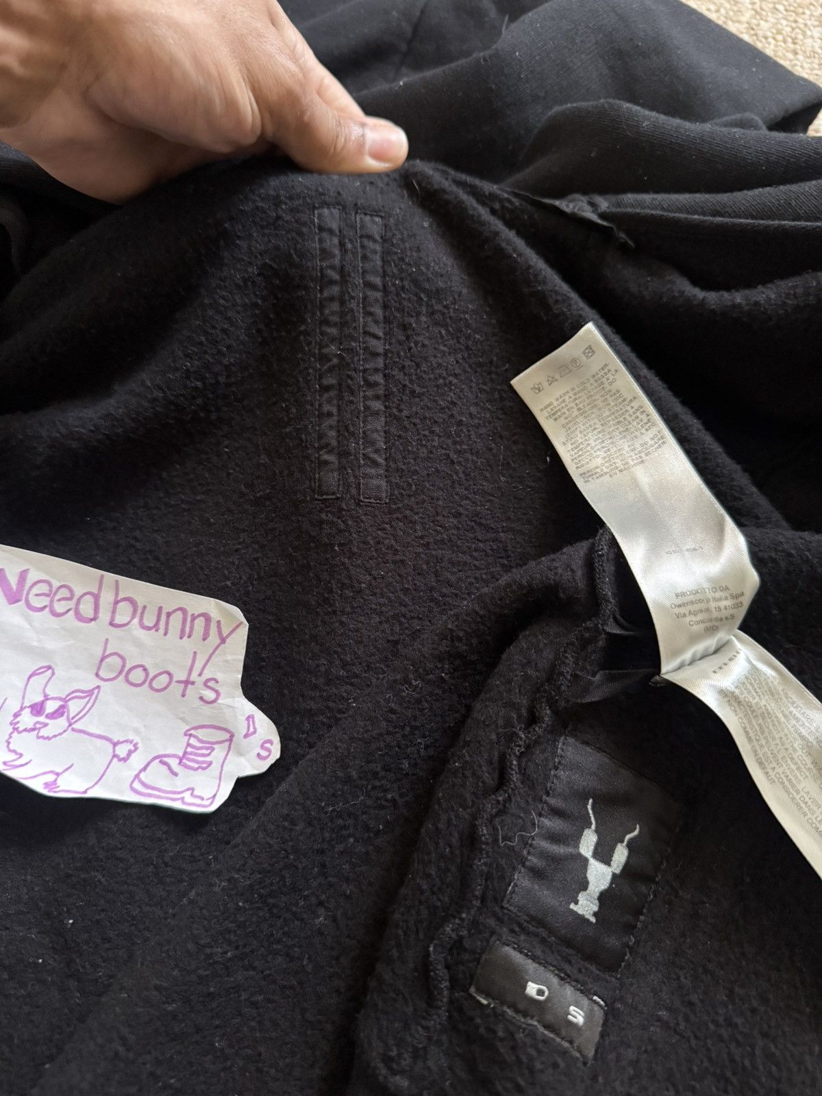 Rick Owens Rick Owens Mountain Hoodie Size US S / EU 44-46 / 1 - 7 Thumbnail
