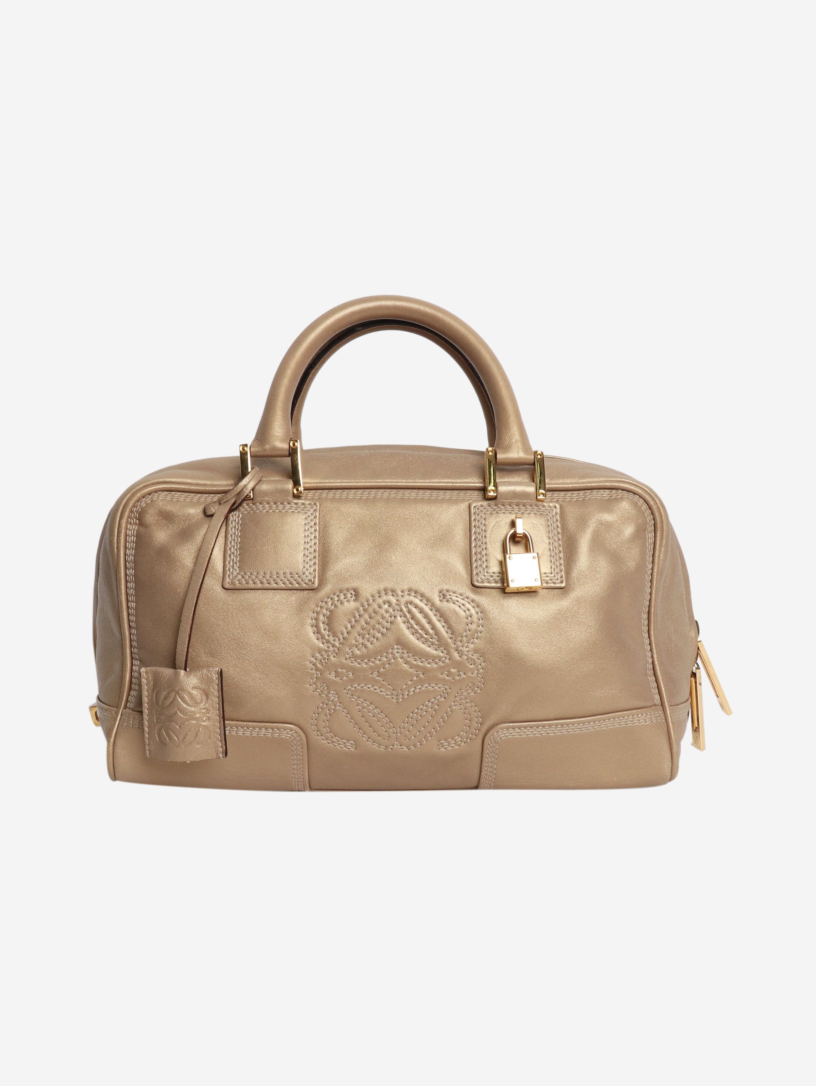 Loewe Gold Amazona leather bag Size ONE SIZE - 1 Thumbnail
