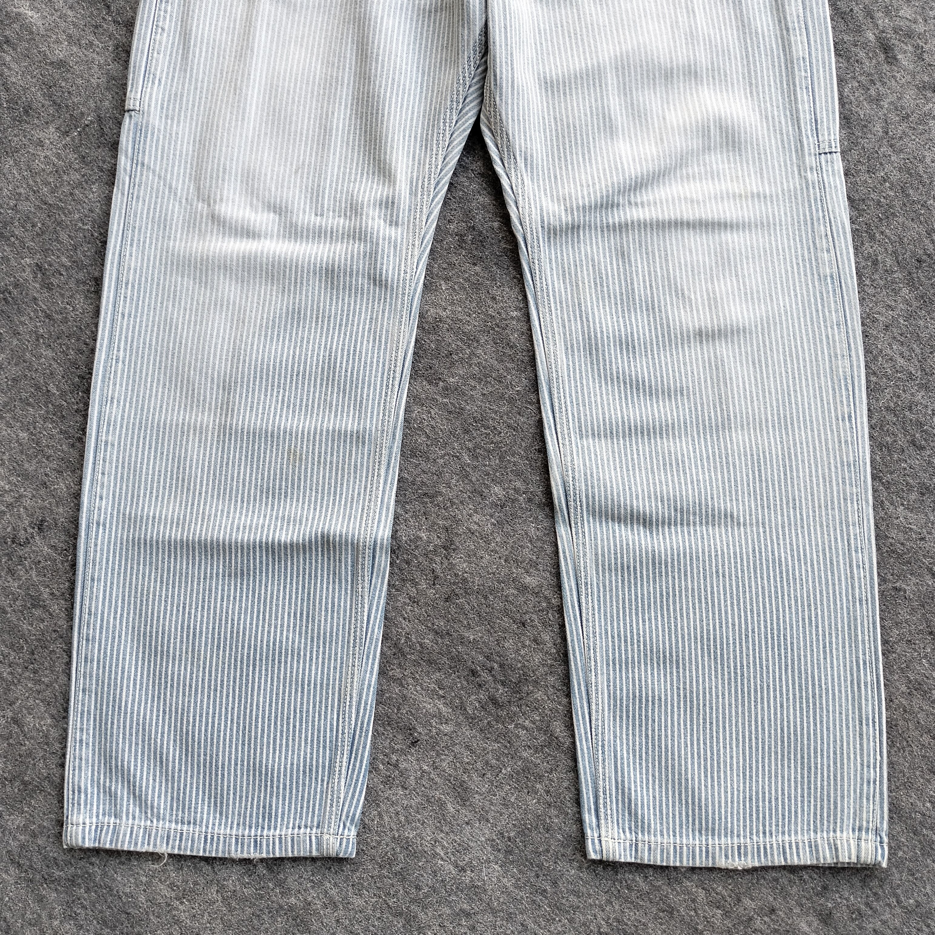 Issey Miyake Tsumori chisato "lucky" carpenter hickory pants Size US 31 - 4 Thumbnail