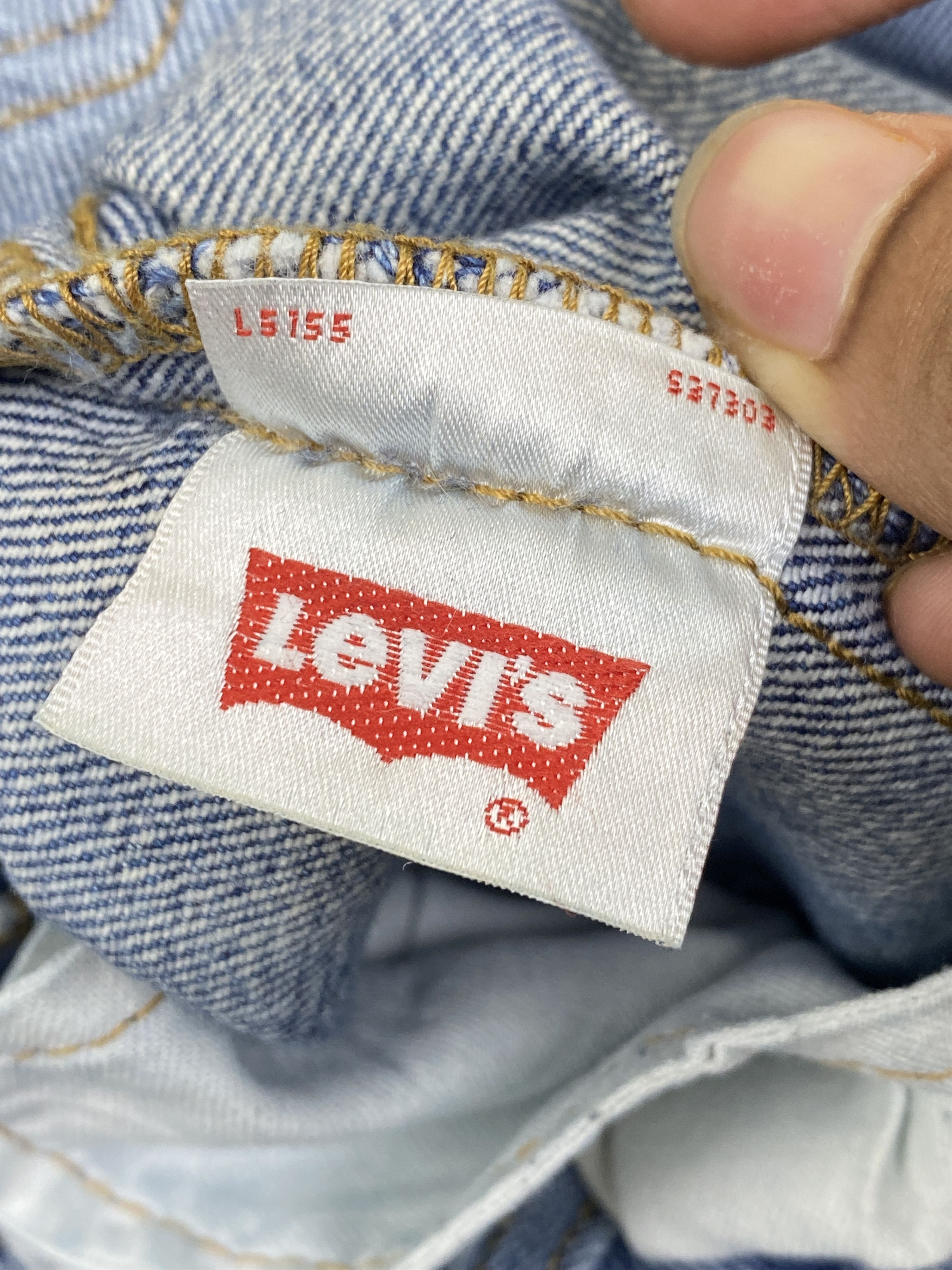 Levi's Vintage Levis 501 Faded Blue Jeans DP2772 Size US 30 / EU 46 - 7 Thumbnail