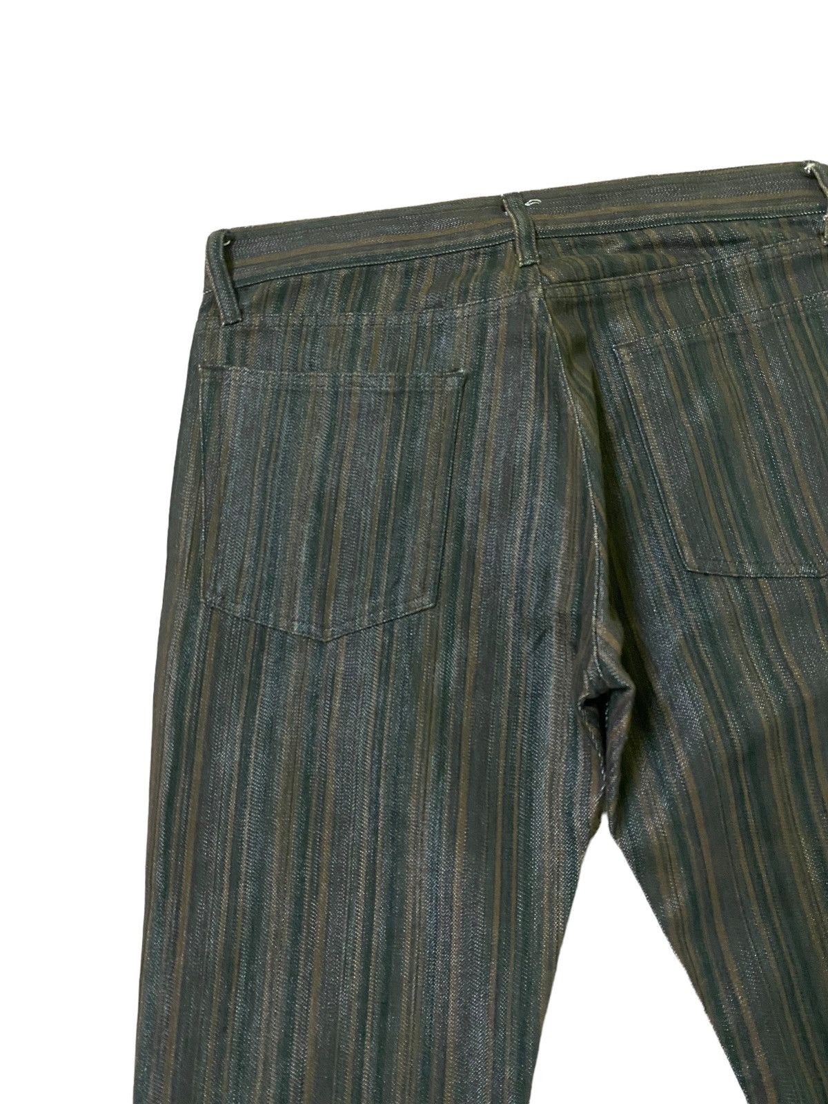 Japanese Brand Flared Rupert The Difference Striped Hsyteric Glamour Style Size US 29 - 11 Thumbnail