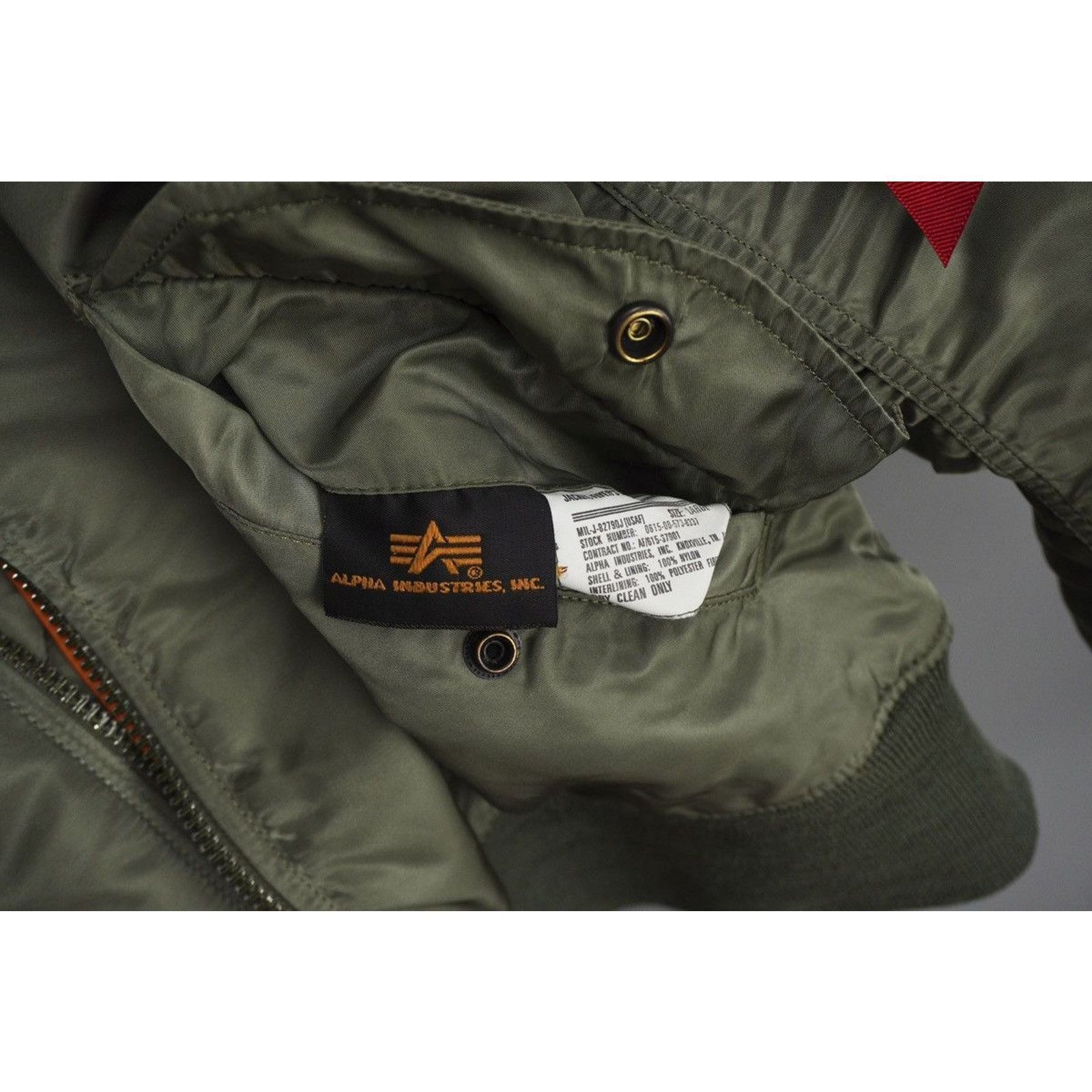 Alpha Industries Alpha industries reversible khaki orange nylon bomber jacket Size US L / EU 52-54 / 3 - 10 Thumbnail