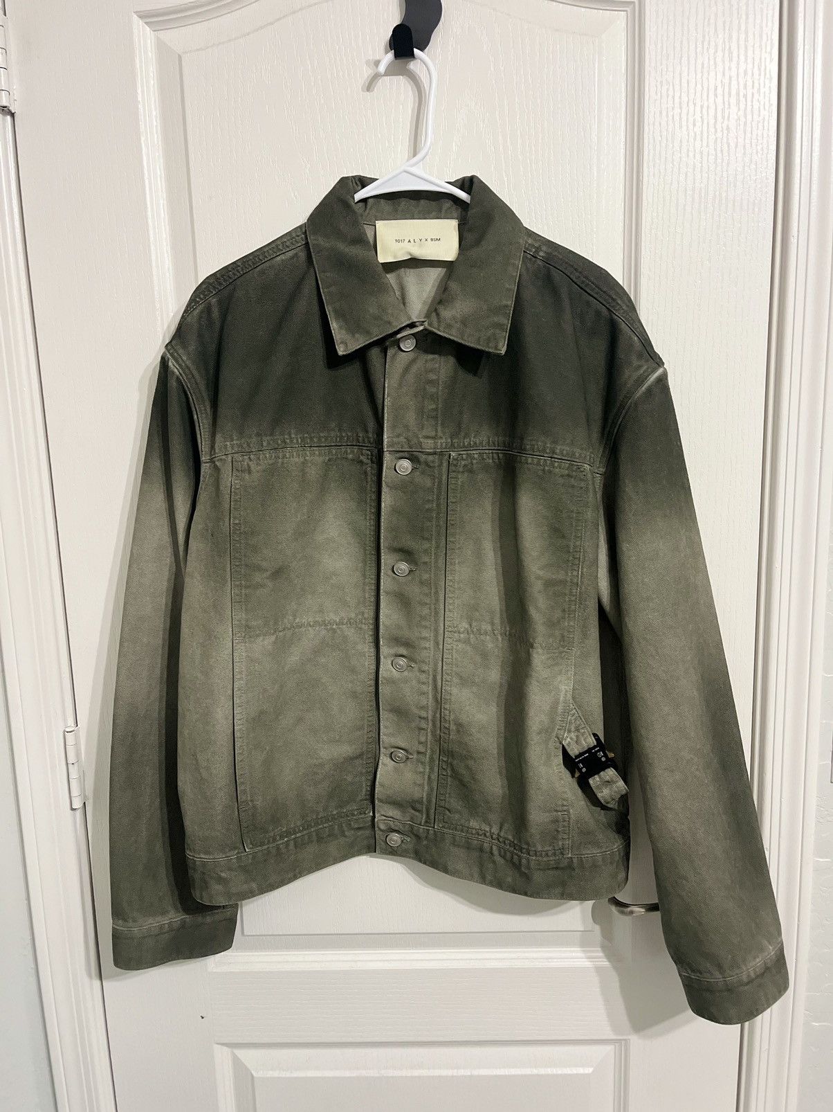 1017 Alyx 9SM Overdyed Canvas Buckle Jacket
