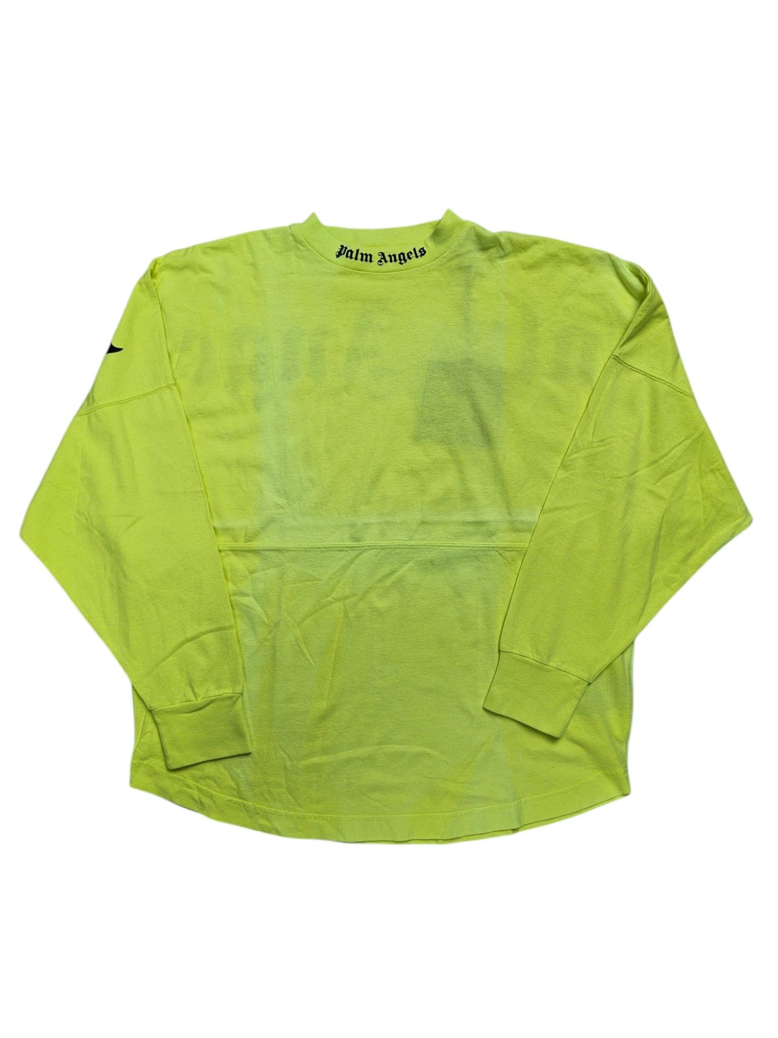 Palm Angels Palm Angels Neon Lime Long Sleeve Tee Size US XS / EU 42 / 0 - 1 Thumbnail