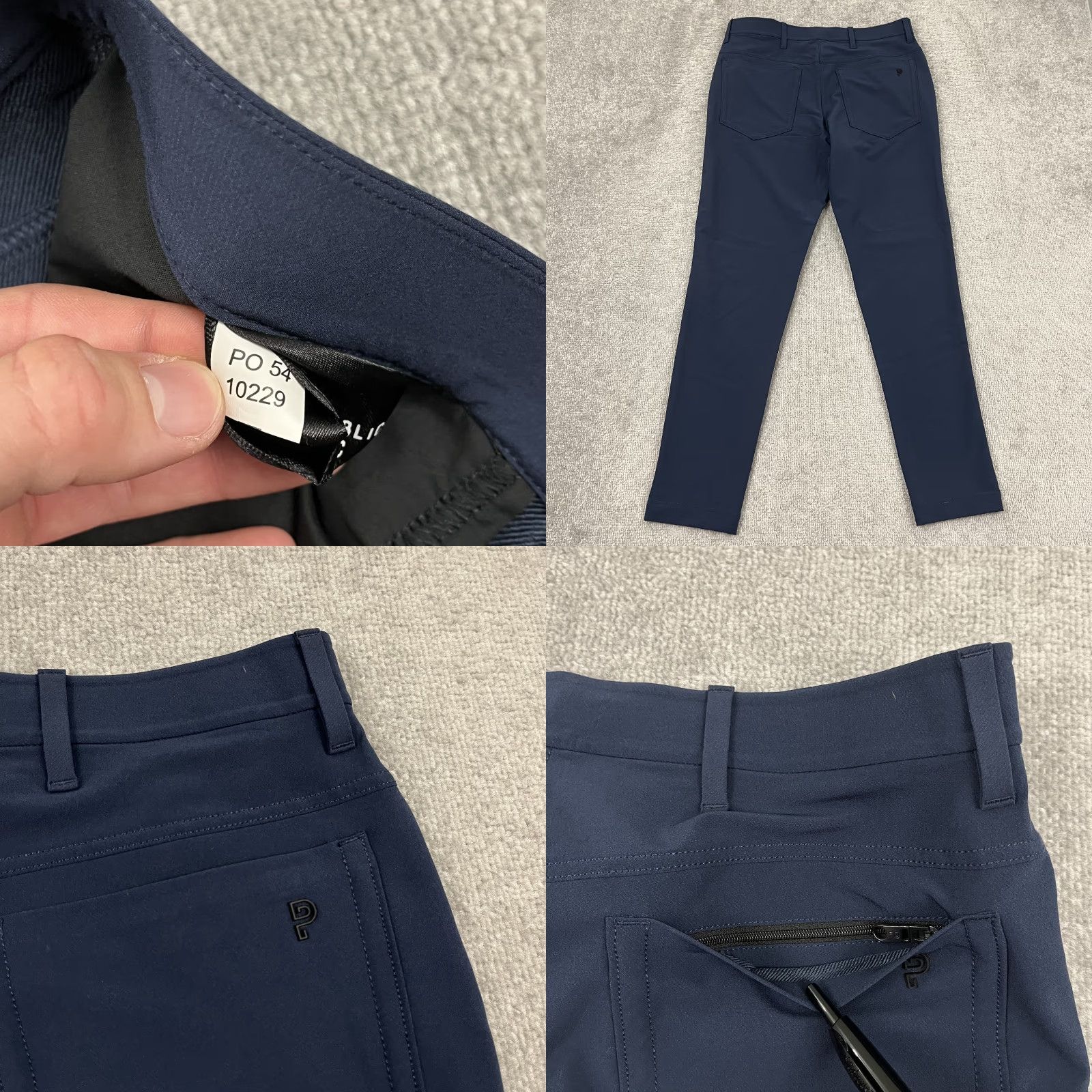 Vintage Public Rec Workday Dealmaker Pants Mens 32 x 30 Slim Fit Travel Office Casual Size US 32 / EU 48 - 8 Thumbnail
