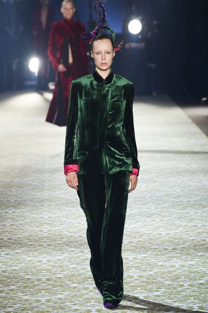 Haider Ackermann Haider Ackermann Hayden Ackerman Velvet Pants Size 24" / US 00 / IT 34 - 2 Thumbnail
