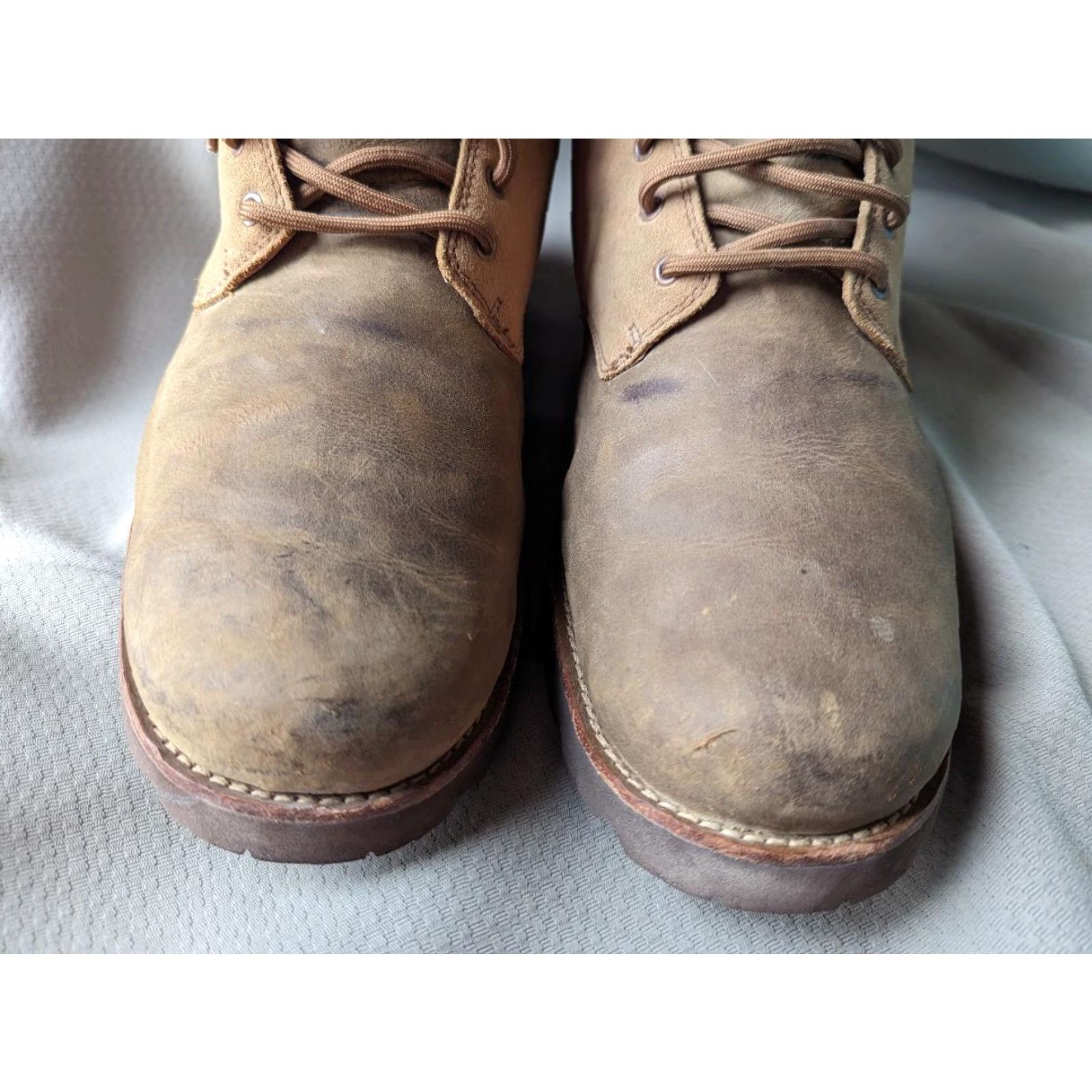 Ugg VINTAGE UGG MEN BOOT 10 US BROWN SHEARLING SUEDE LEATHER WINTER SNOW CREPE Size US 10 / EU 43 - 5 Thumbnail
