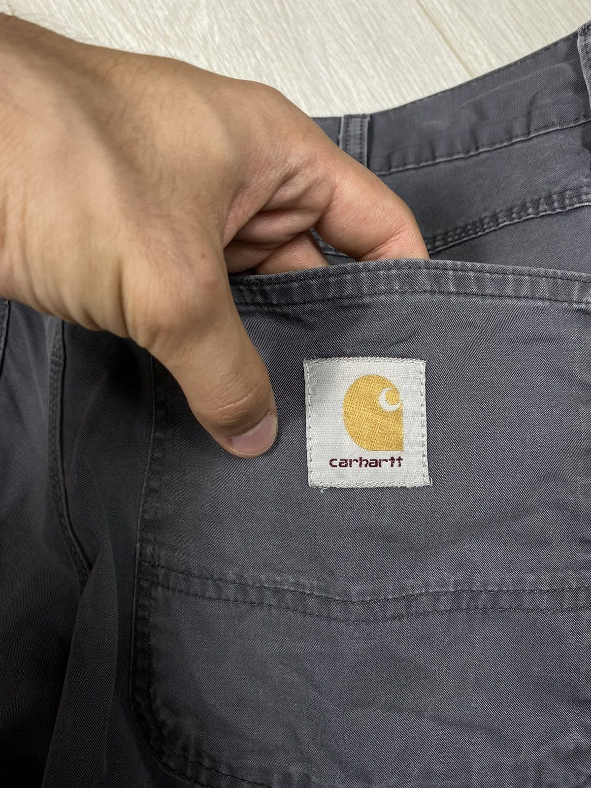 Carhartt × Vintage CARHARTT Simple Pant Work Size US 35 - 16 Thumbnail