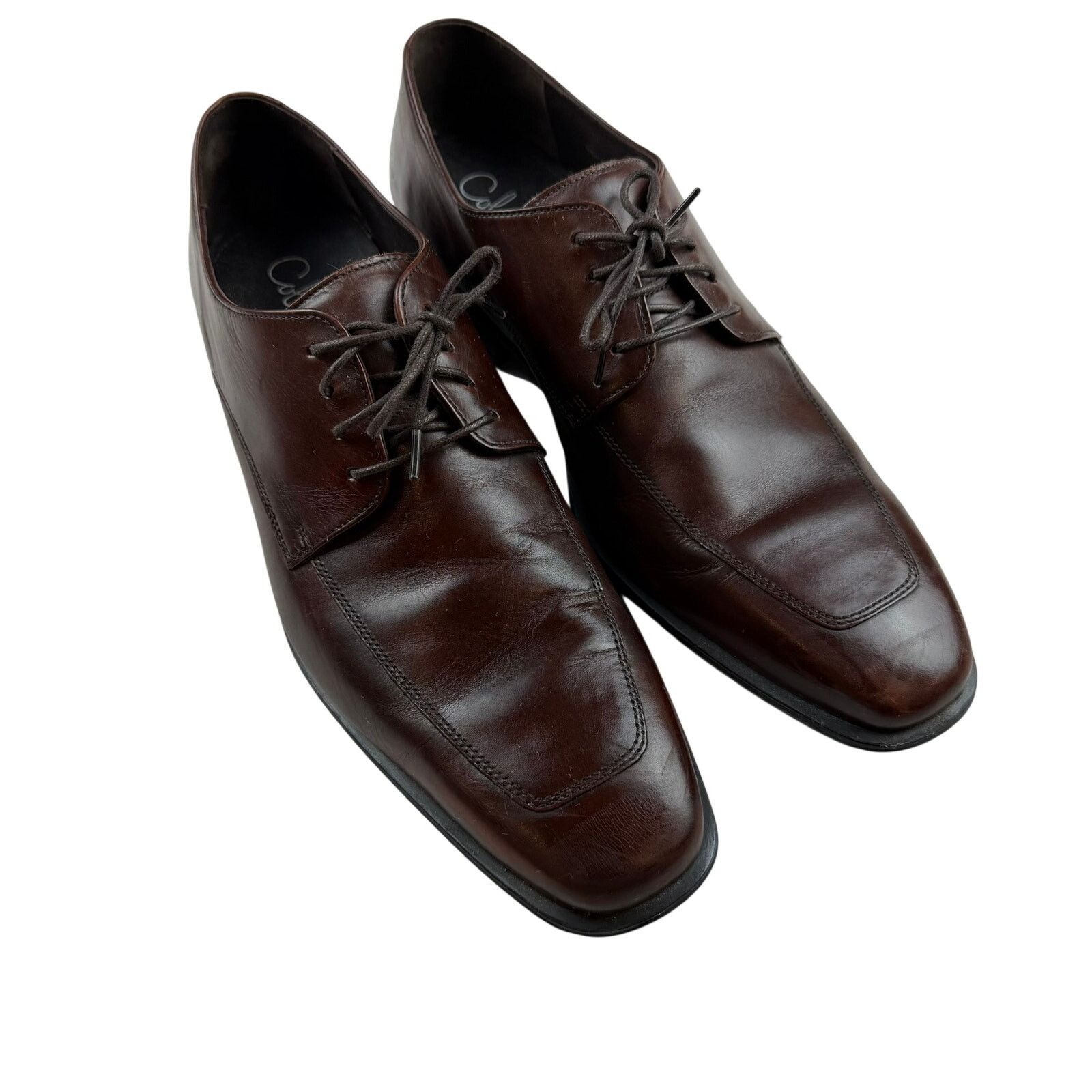 Cole Haan Cole Haan Brown Leather Oxford Dress Shoes Men 10.5M Size US 10.5 / EU 43-44 - 2 Thumbnail