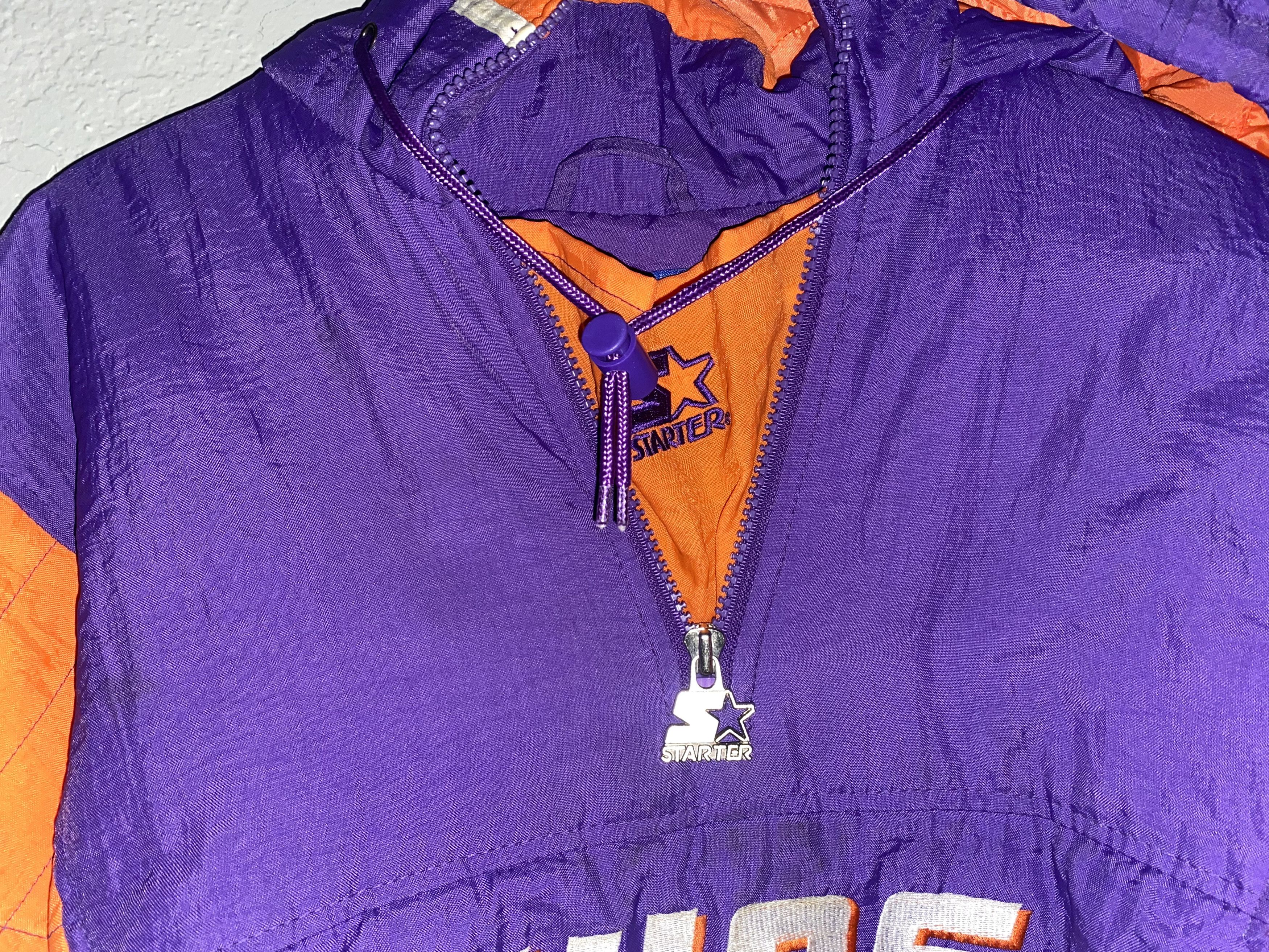 vintage STARTER Phoenix Suns Jacket NBA Basketball RARE S xs