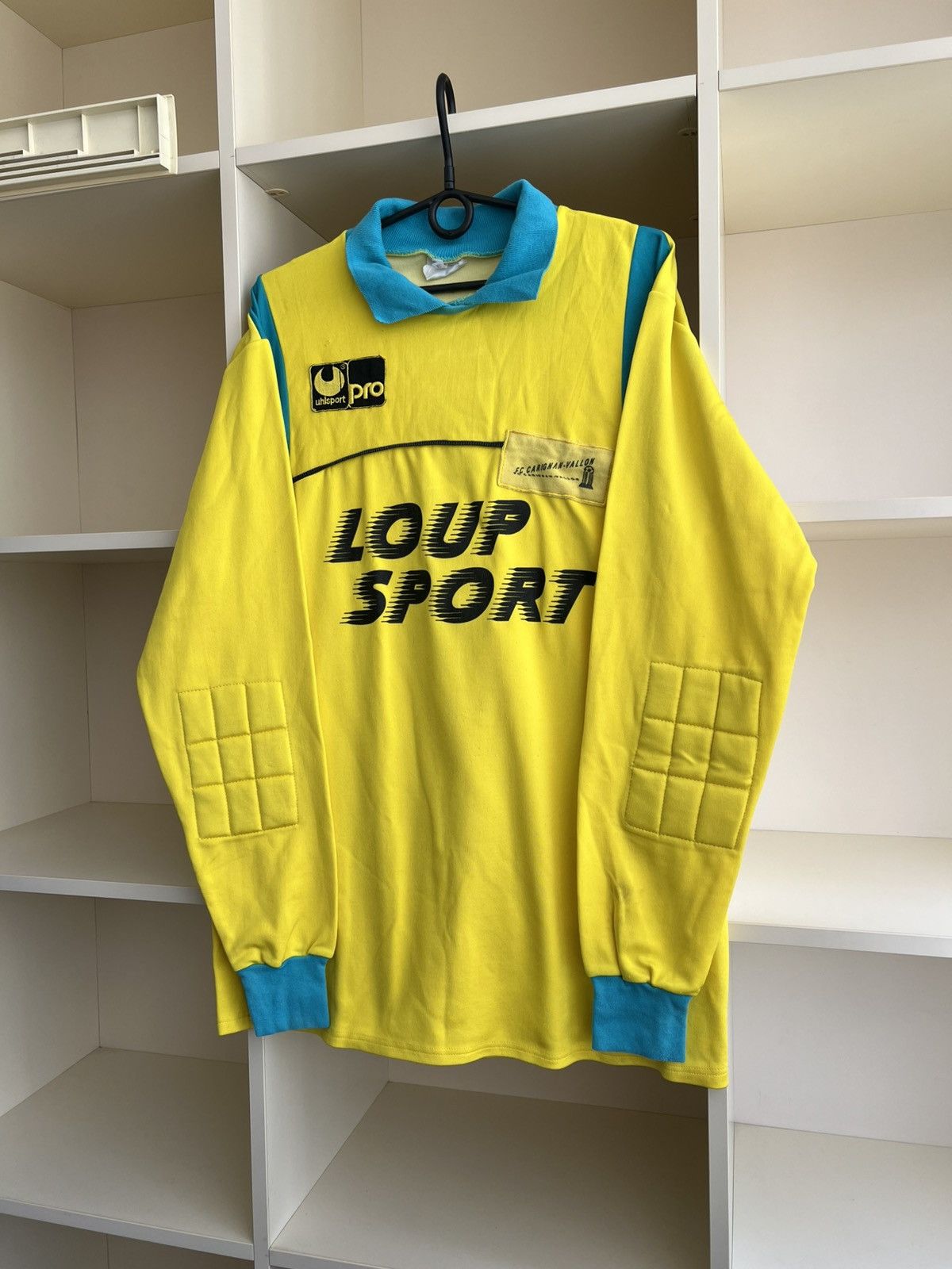 Vintage Vintage Uhlsport Goalkeeper Jersey 80s Made in West Germany Size US XL / EU 56 / 4 - 2 Thumbnail