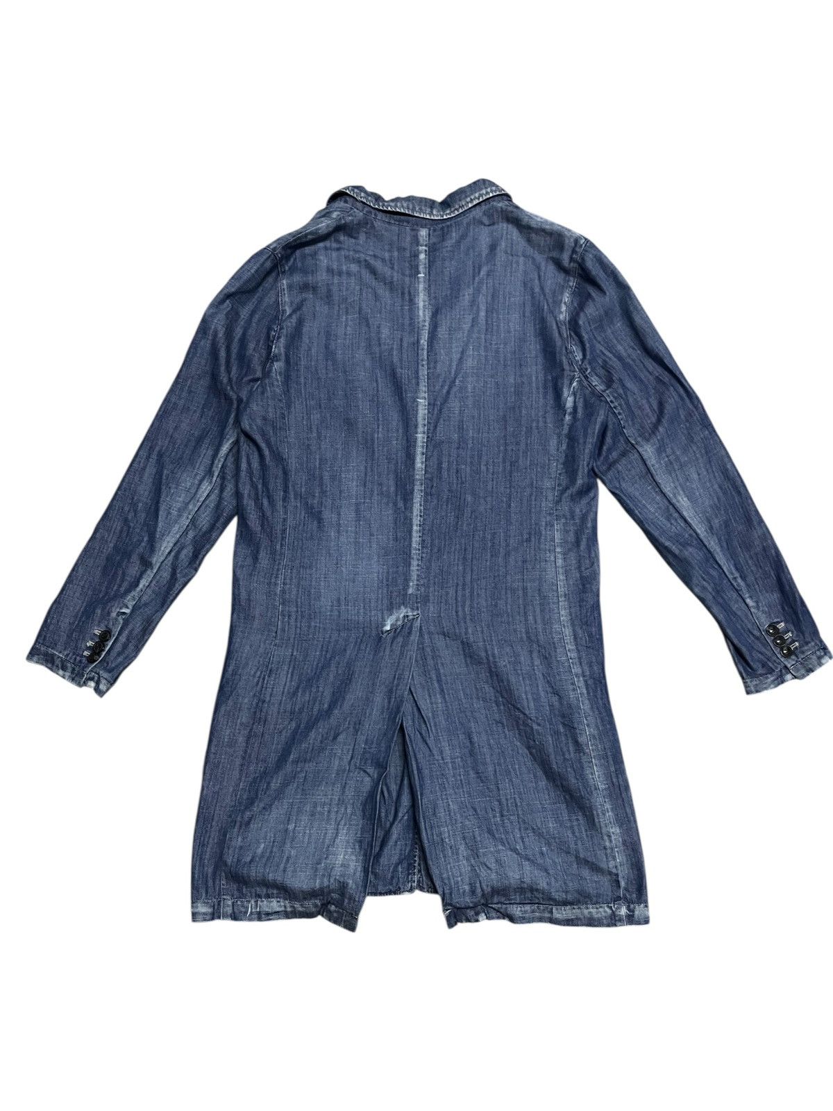 Designer Gostar De Fuga Trench Denim Size US S / EU 44-46 / 1 - 2 Thumbnail