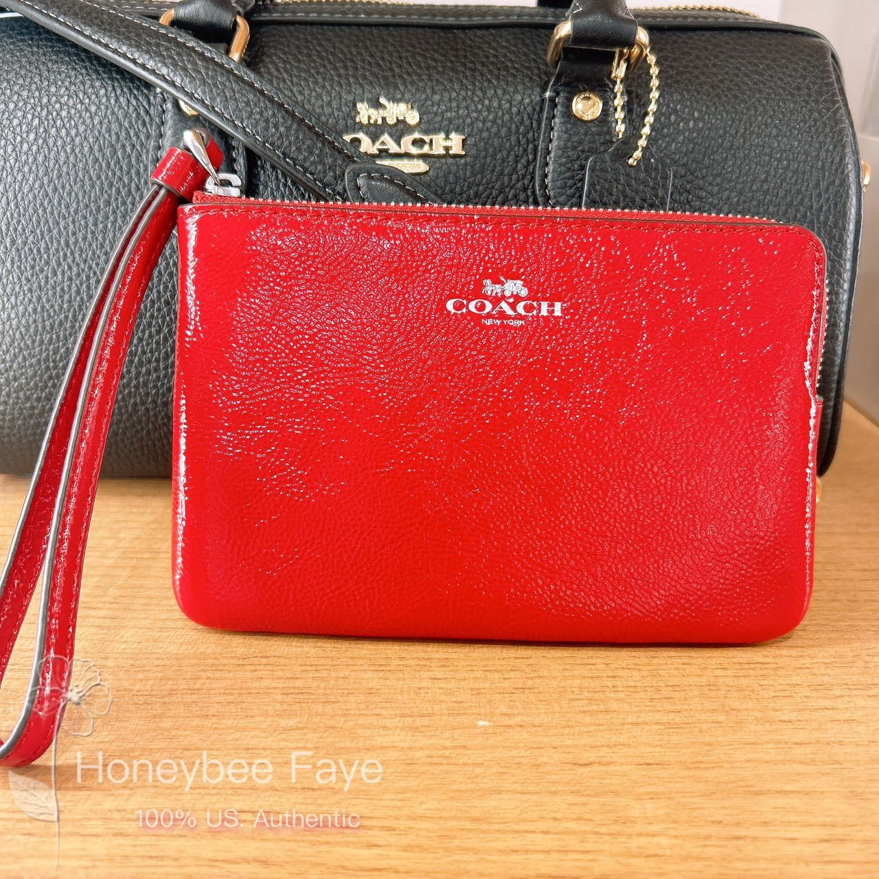 Coach Corner Zip Wristlet CW855 Size ONE SIZE - 2 Thumbnail