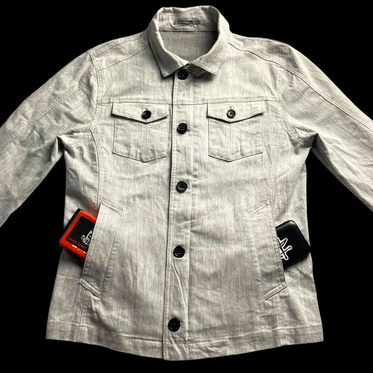 semanticdesign 🇯🇵 SEMANTIC DESIGN BUTTON UP BUCKLE WAIST JACKET Size US M / EU 48-50 / 2 - 5 Thumbnail