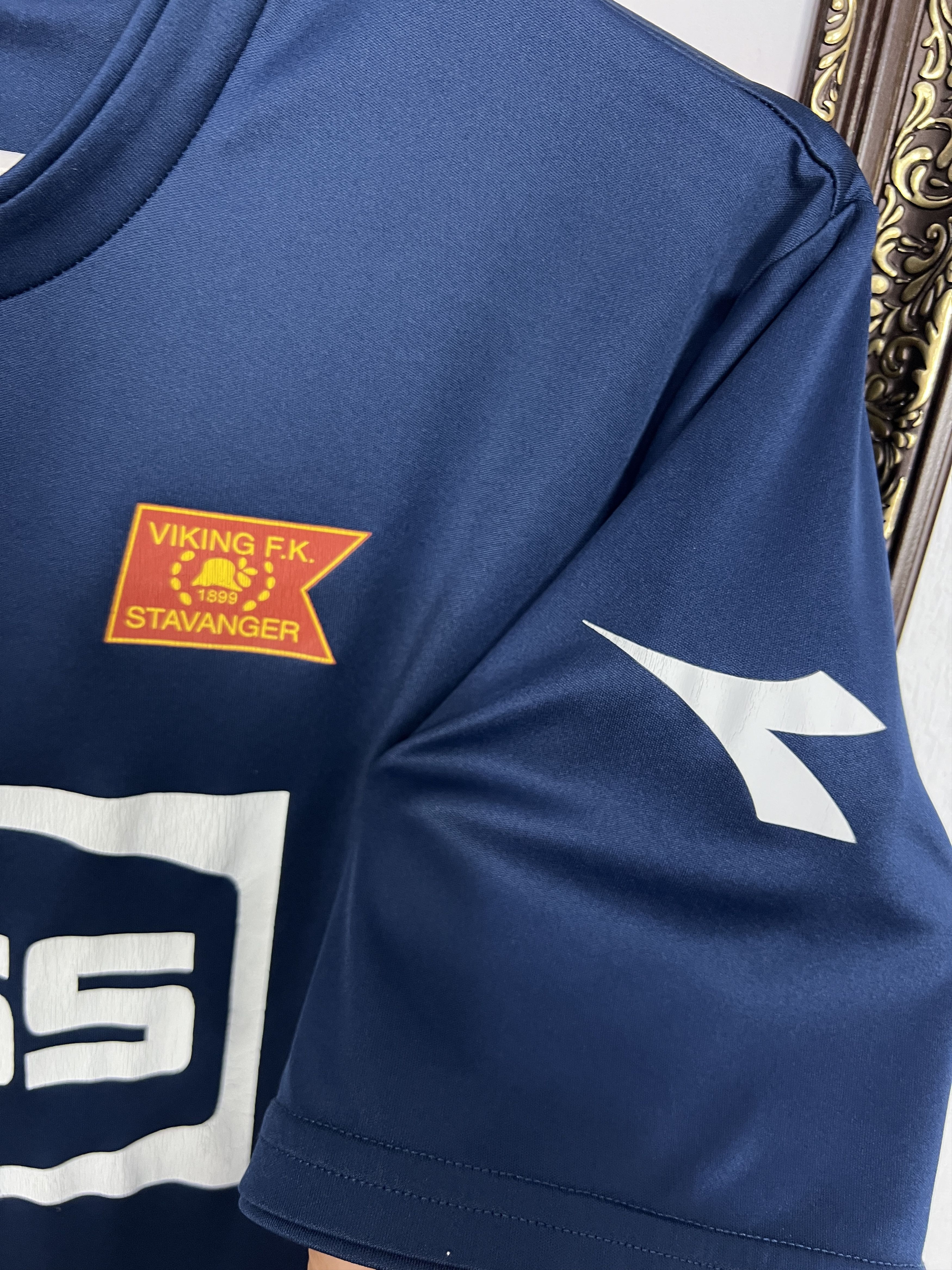 Diadora Vintage Viking FC Blue Diadora Football Shirt Soccer Mens Size US M / EU 48-50 / 2 - 4 Thumbnail