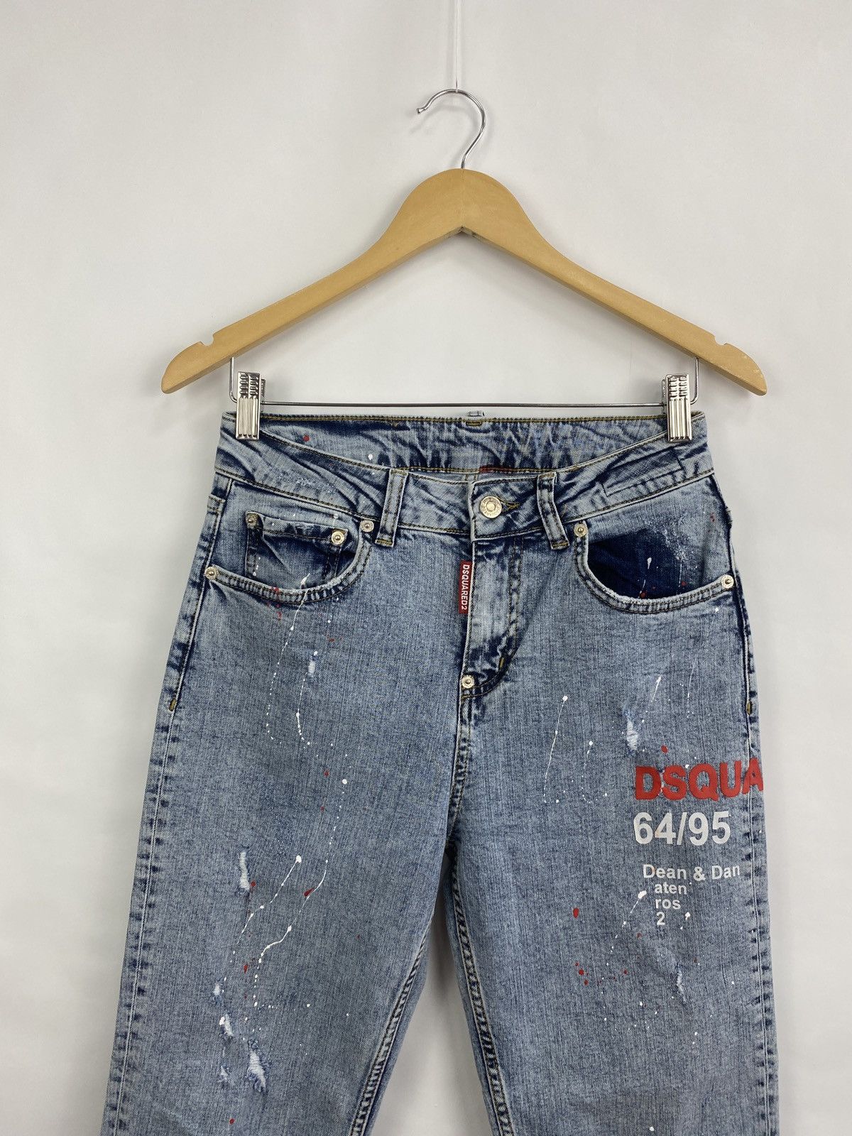 Dsquared2 Dsquared2 Women Jeans Made In Italy 🇮🇹 Size 26" / US 2 / IT 38 - 3 Thumbnail