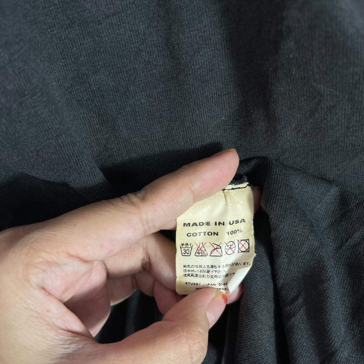 Stussy Vintage Stüssy Long Sleeve Tee Stüssy Japan 90s–Early 2000s Size US L / EU 52-54 / 3 - 7 Thumbnail