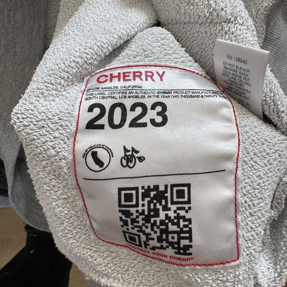Cherry LA Cherry Grey Hoodie Size US XS / EU 42 / 0 - 7 Thumbnail