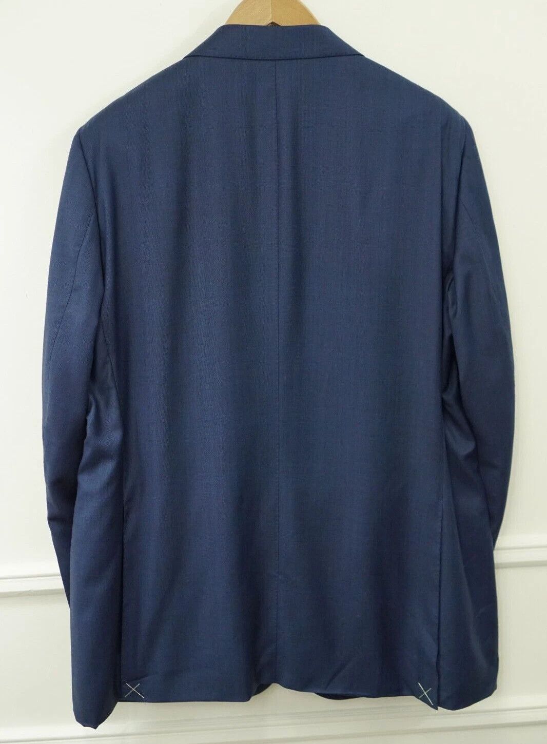 Suitsupply Men Suitsupply Blazer La Spalla Blue Wool Ethomas UK/US48 Size 48R - 2 Thumbnail