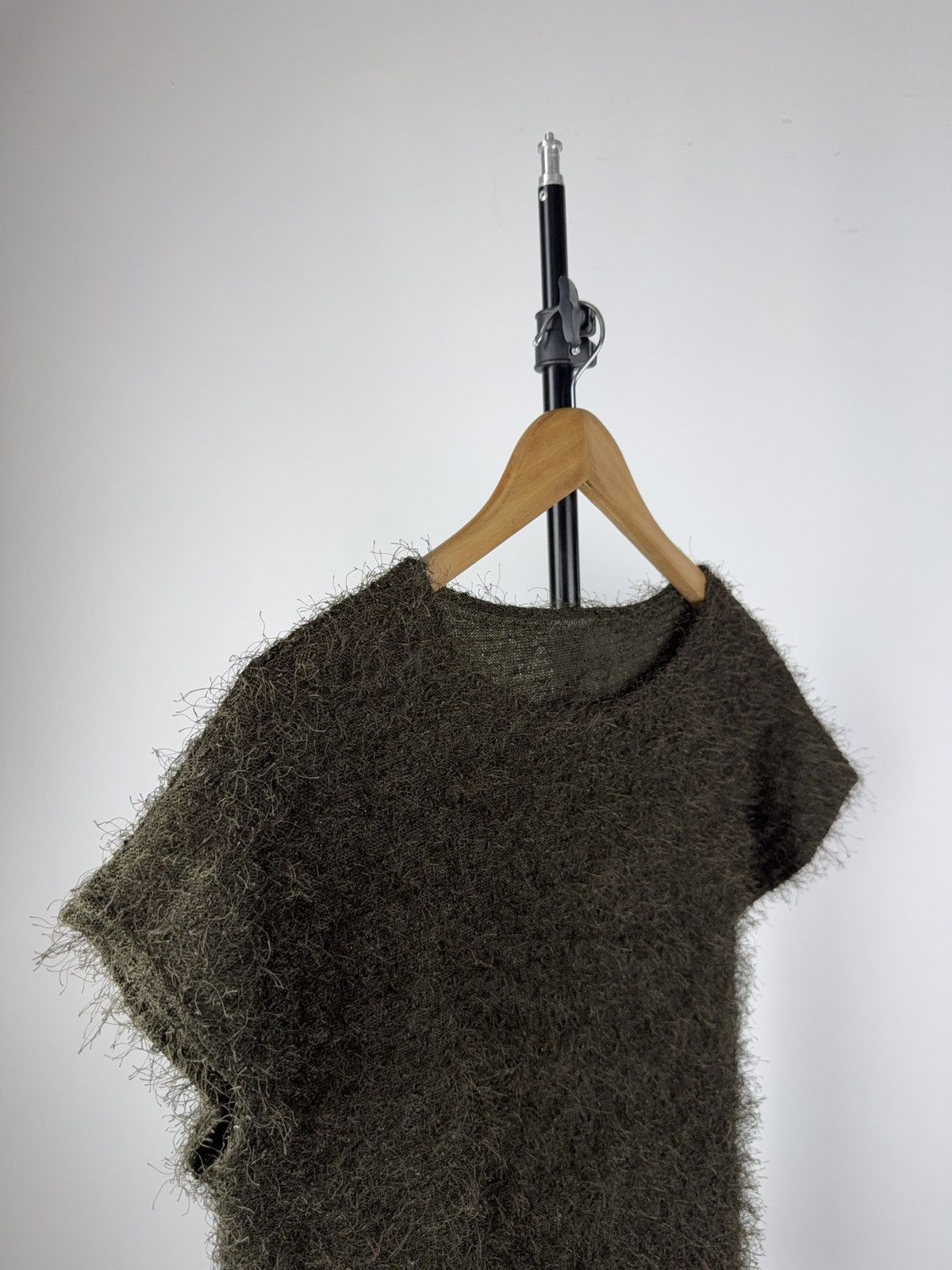 Japanese Brand Vintage Retro Japanese style Mohair Fuzzy Sweater / T shirt Size M / US 6-8 / IT 42-44 - 2 Thumbnail