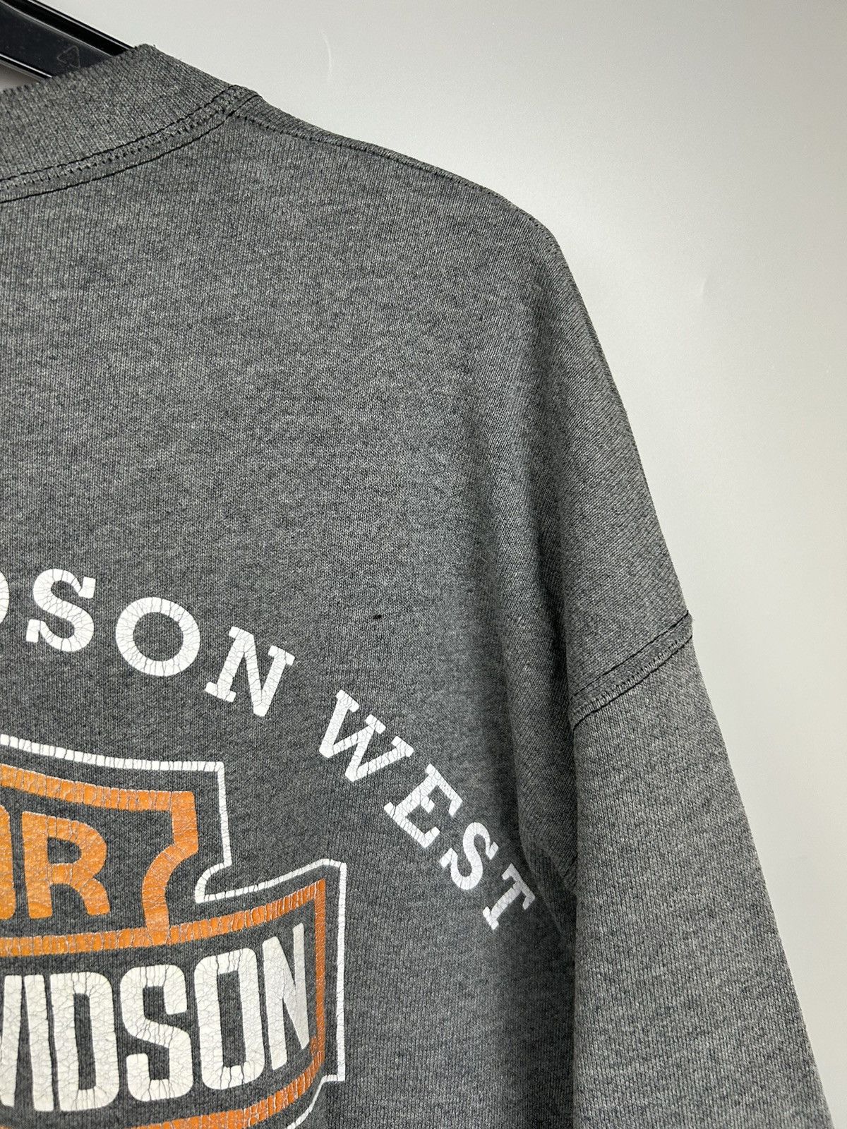Harley Davidson × Vintage Vintage 90s Harley Davidson Sweatshirt Rare Size US L / EU 52-54 / 3 - 21 Thumbnail