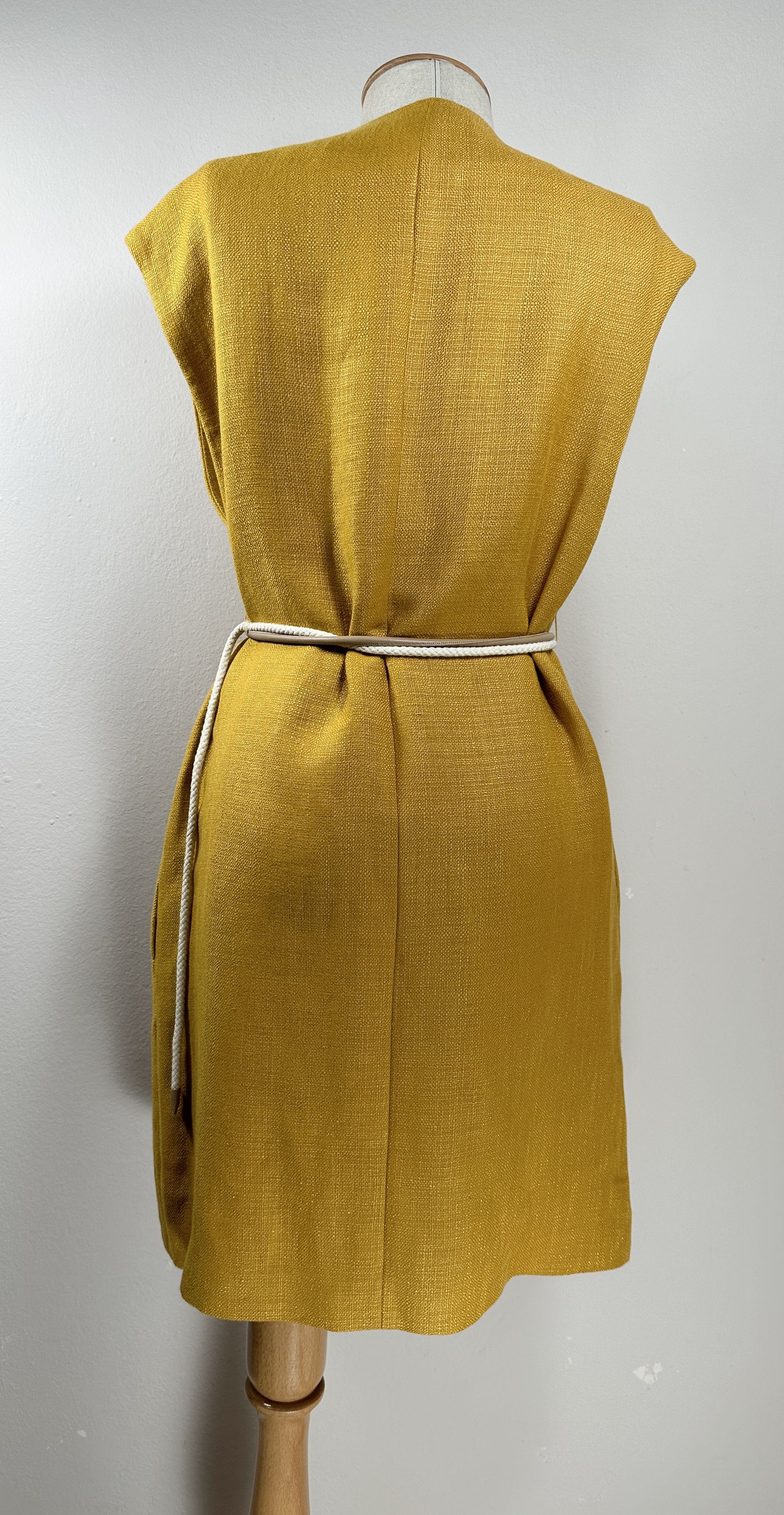 Max Mara Cera Vest, Yellow Size S / US 4 / IT 40 - 5 Thumbnail