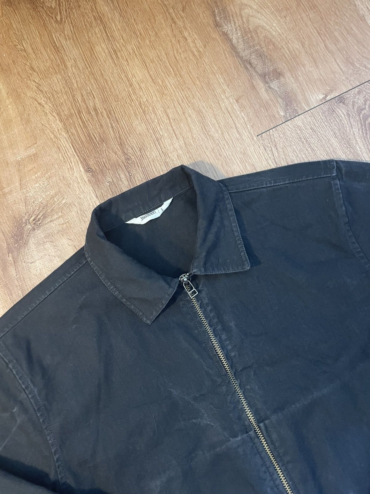 3sixteen Club Jacket — Black Twill Size US S / EU 44-46 / 1 - 4 Thumbnail