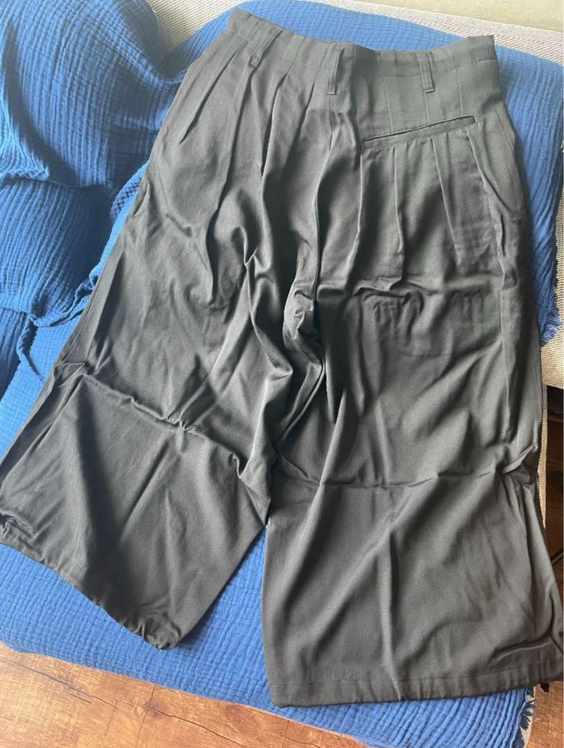 Yohji Yamamoto Yohji Yamamoto Classic Wool Gabber Balloon Pants Size US 44 / EU 60 - 2 Thumbnail