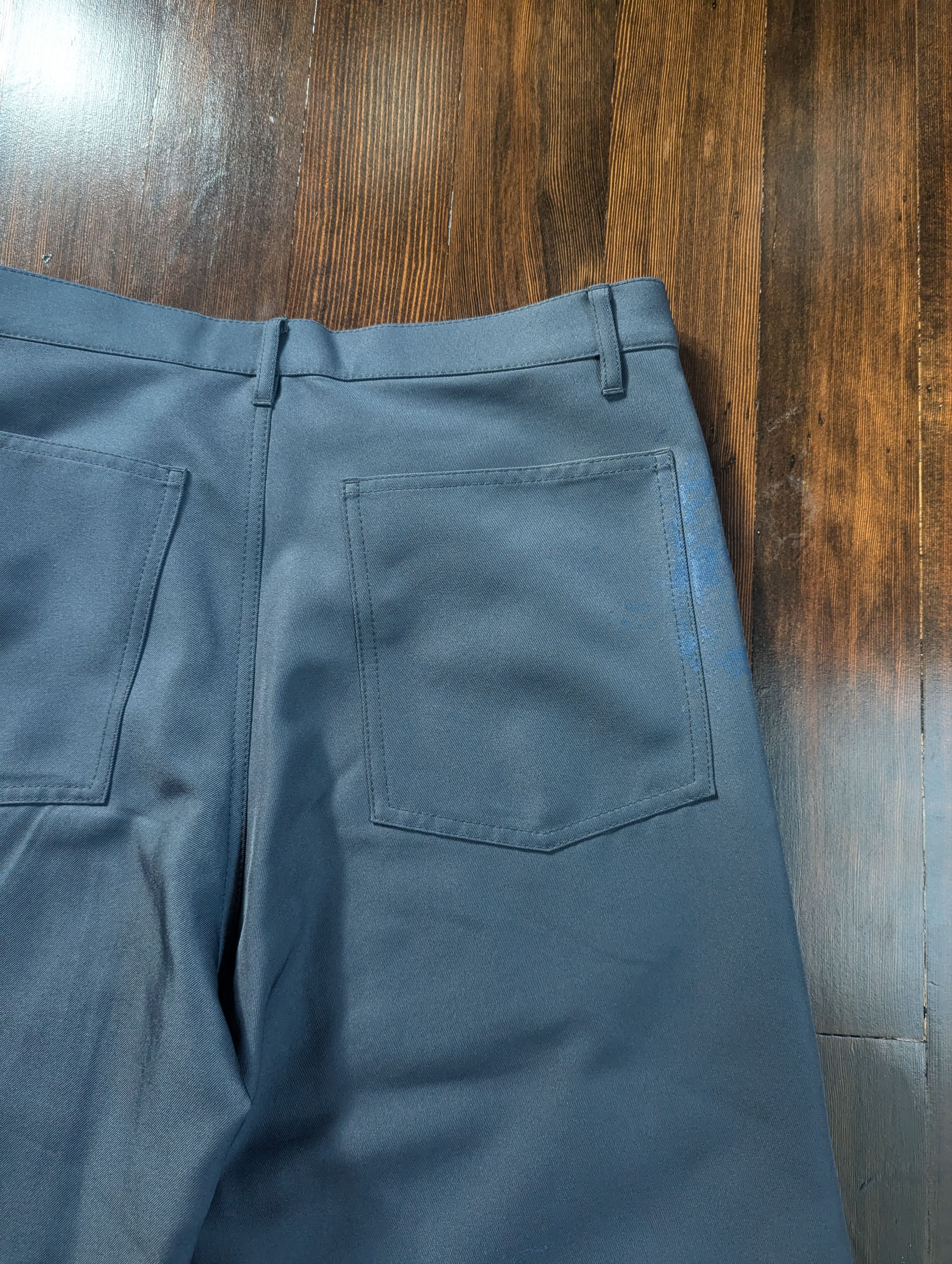 Comme des Garcons SHIRT Comme des Garcons Shirt Spray Paint Wide-Leg Trousers Size US 32 / EU 48 - 4 Thumbnail