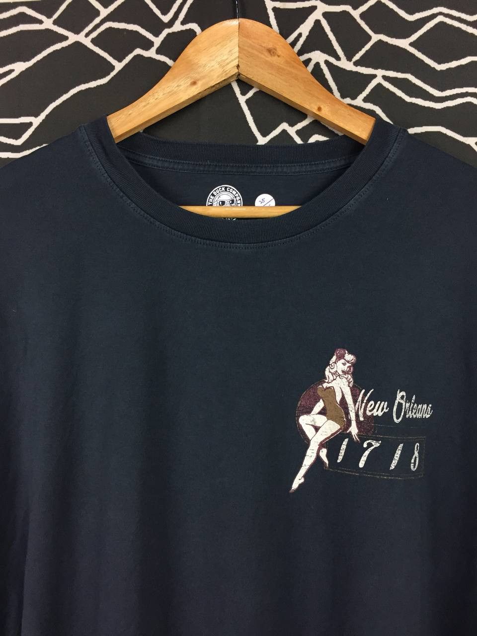 Vintage The Duck Company New Orleans Sexy Girl Graphic Tee Size US XL / EU 56 / 4 - 6 Thumbnail