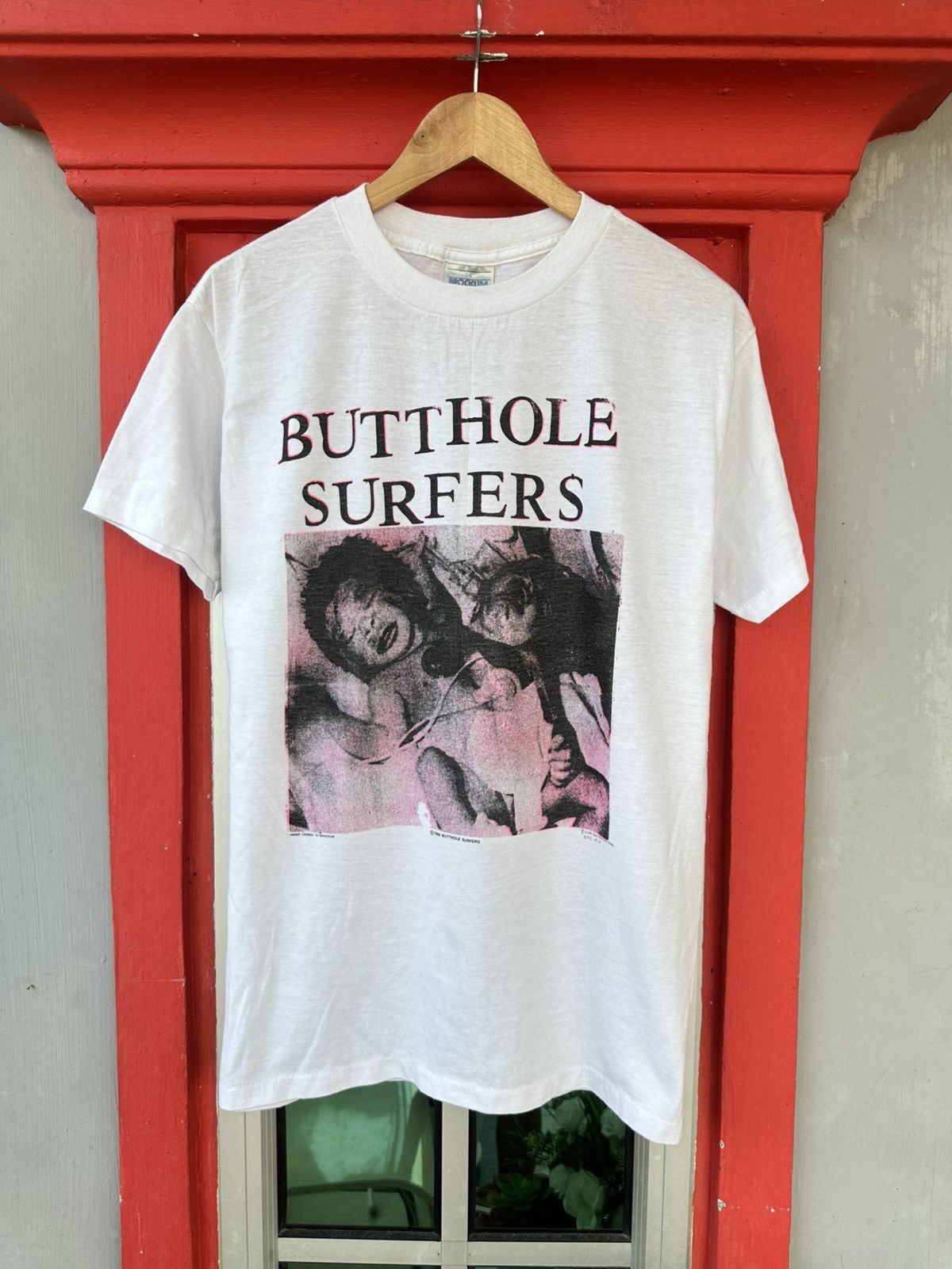 Band Tees RARE Vintage 80s Butthole Surfers by Don Rock Band Tee Size US L / EU 52-54 / 3 - 1 Thumbnail
