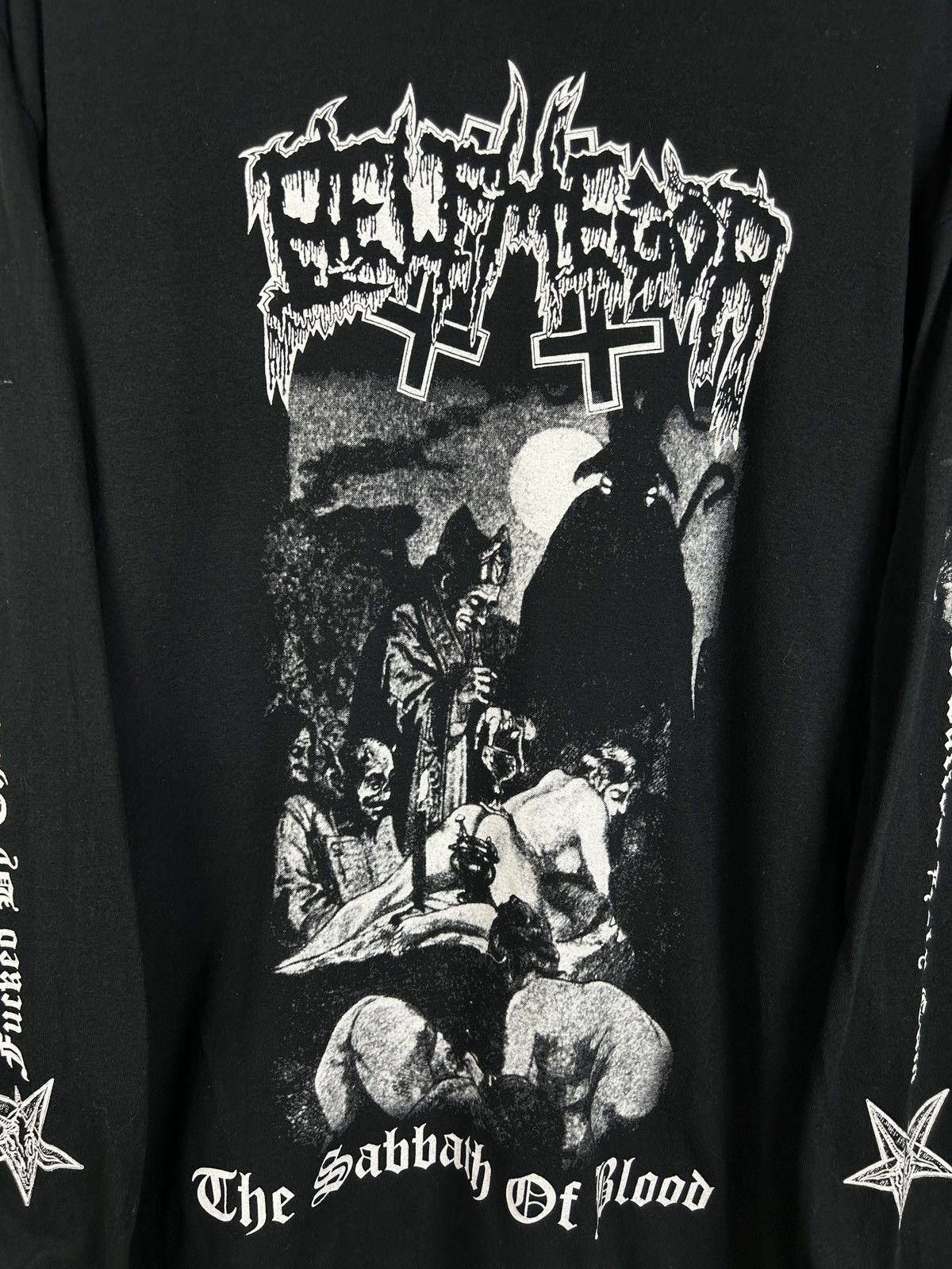 Band Tees 00s Belphegor The Sabbath Of Blood Blutsabbath Long Sleeve Size US L / EU 52-54 / 3 - 2 Thumbnail
