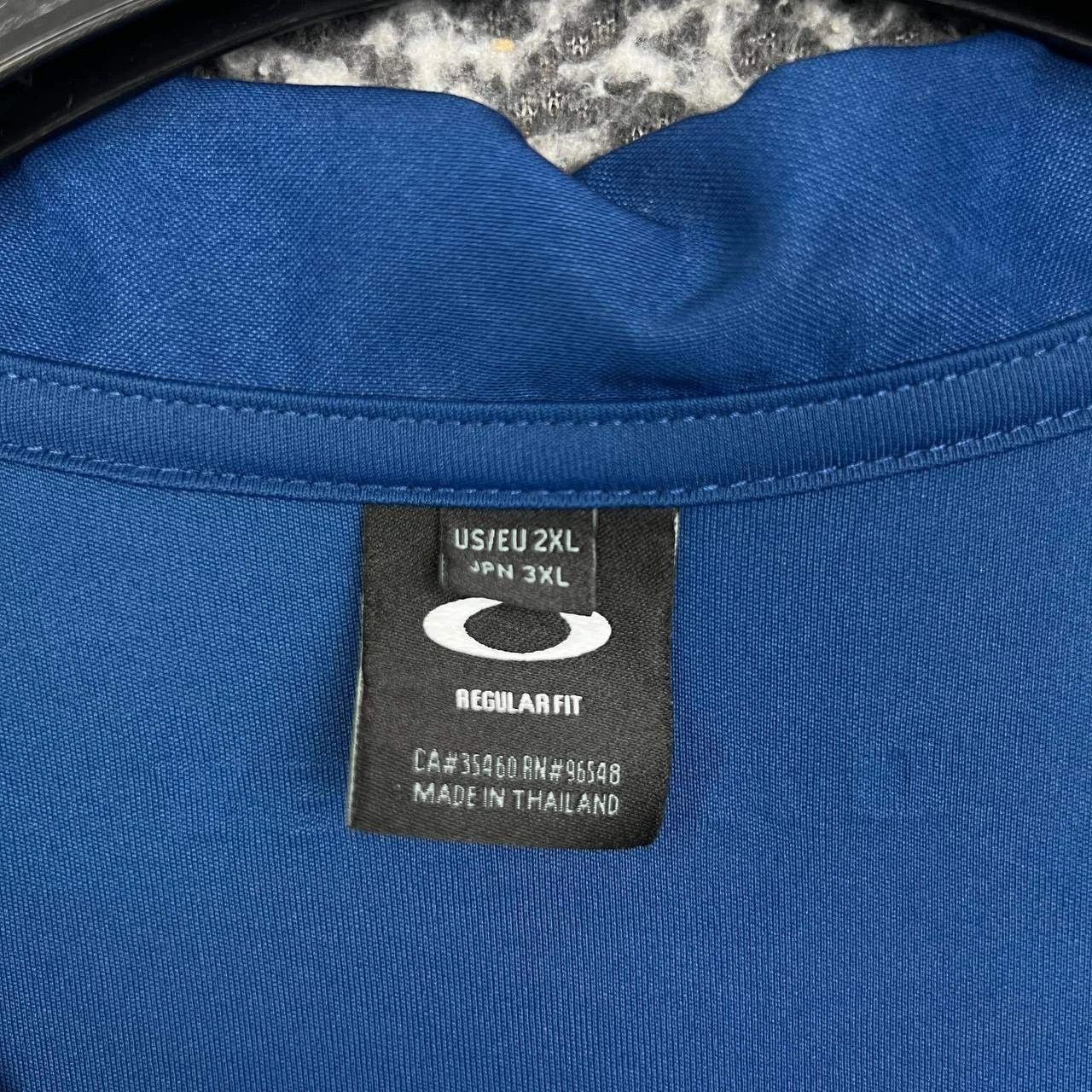 Oakley Oakley Golf Polo Shirt Men Blue Performance Collared 2XL Size US XXL / EU 58 / 5 - 6 Thumbnail