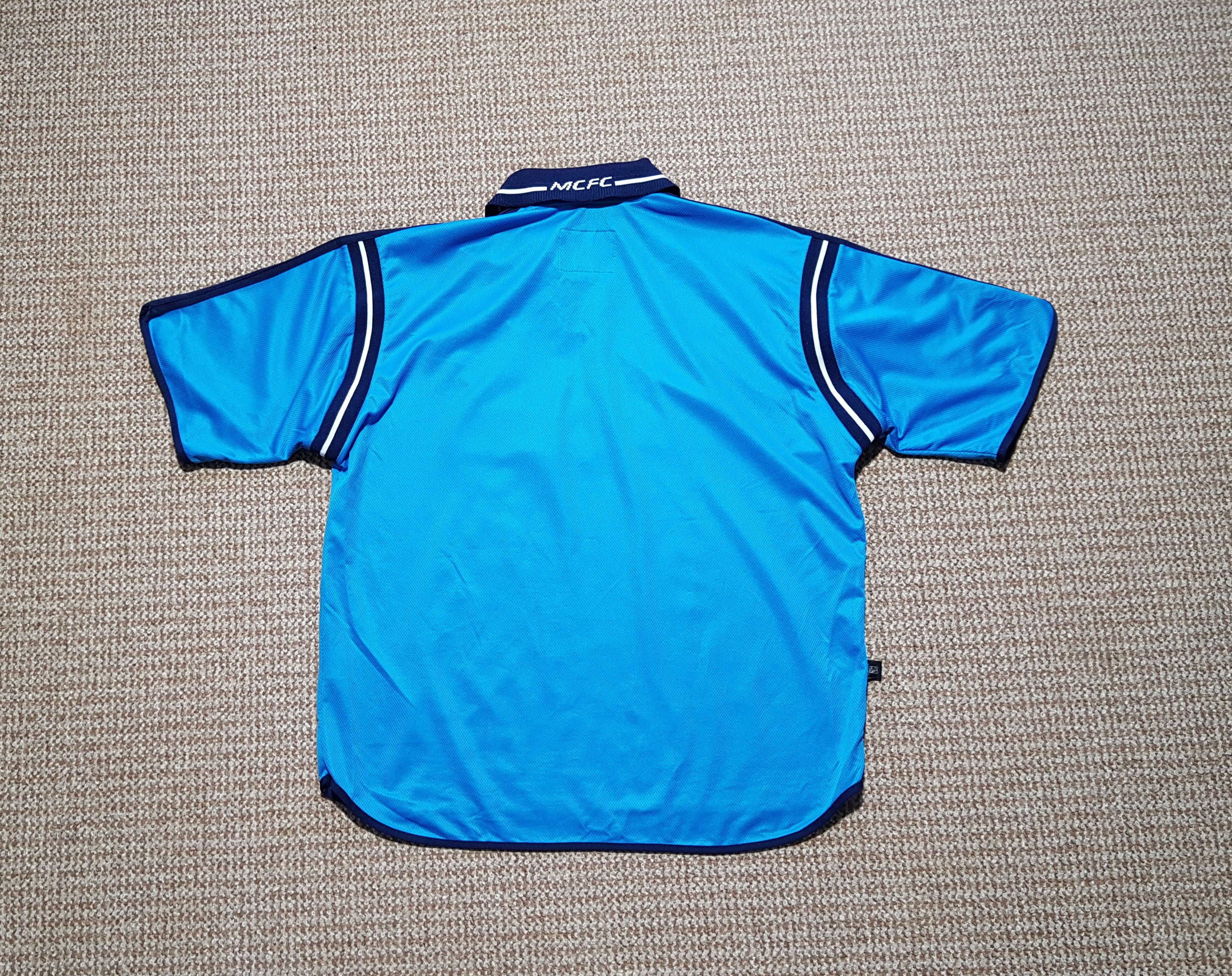 Manchester City 2002-2003 Home Vintage Soccer Jersey sz XL