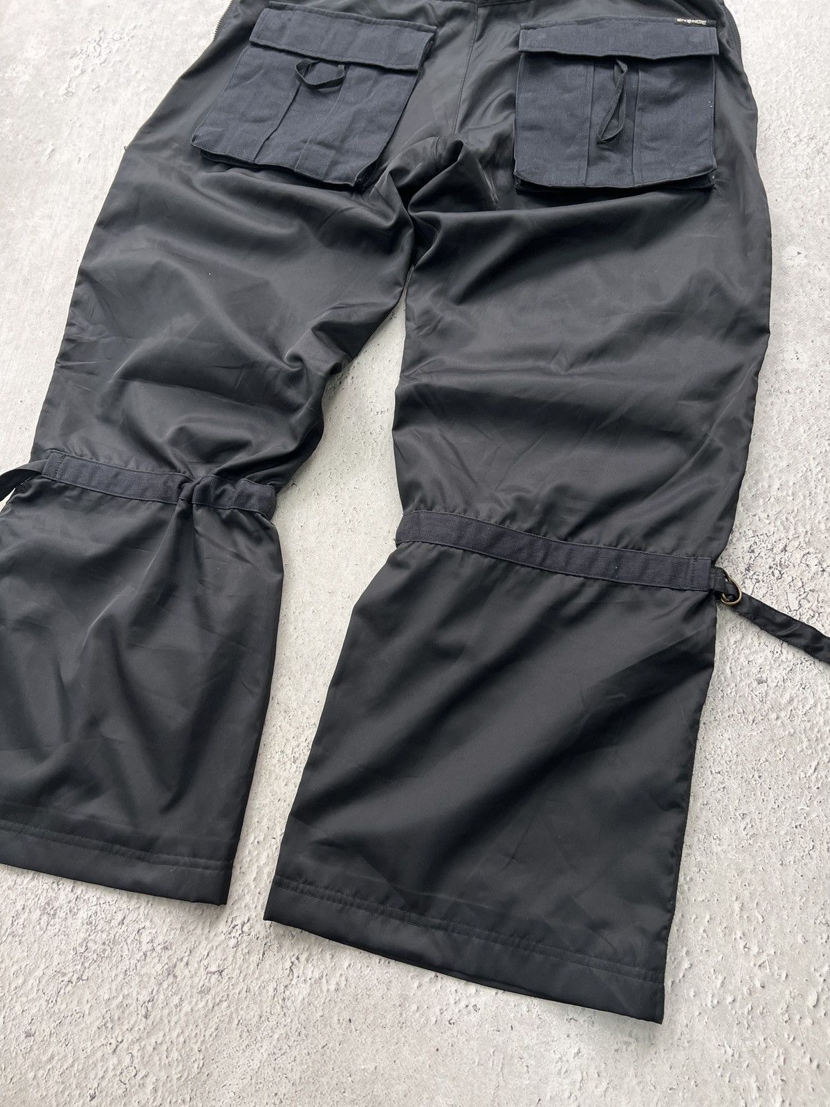 Energie × Junya Watanabe Y2K ENERGIE GOLD BAGGY NYLON JUNYAWATANABE STYLE PANTS Size US 33 - 15 Thumbnail