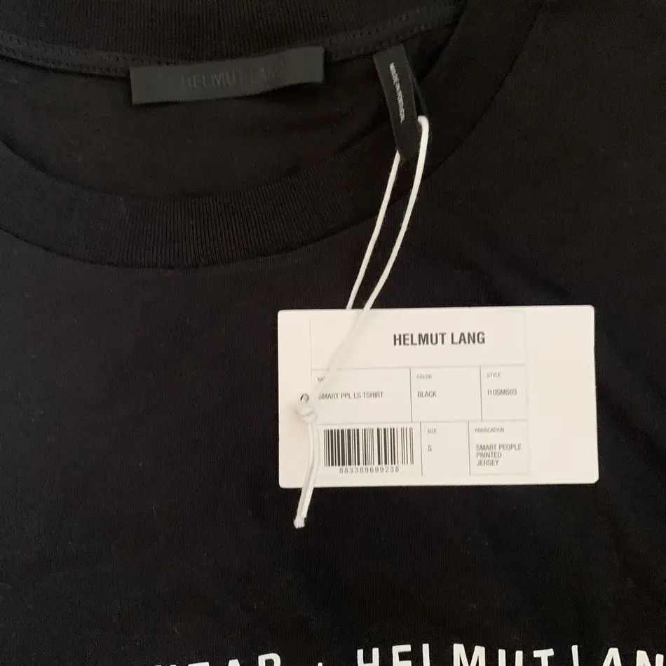 Helmut Lang Helmut Lang Smart PPL Longsleeve Black S Size US S / EU 44-46 / 1 - 4 Thumbnail