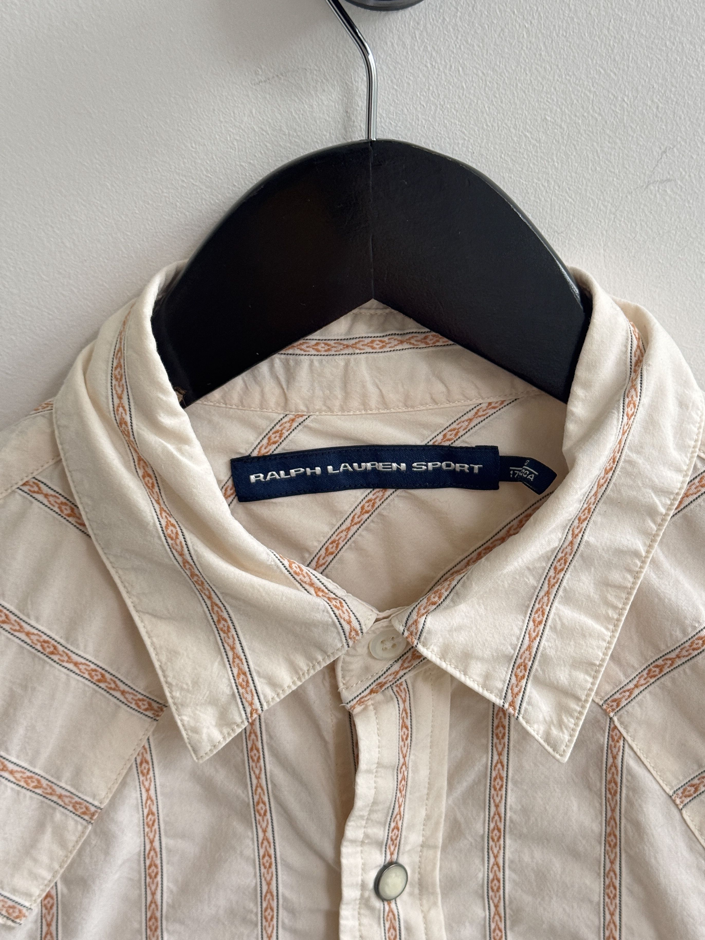 Ralph Lauren Ralph Lauren Striped Western Shirt Size S / US 4 / IT 40 - 6 Thumbnail