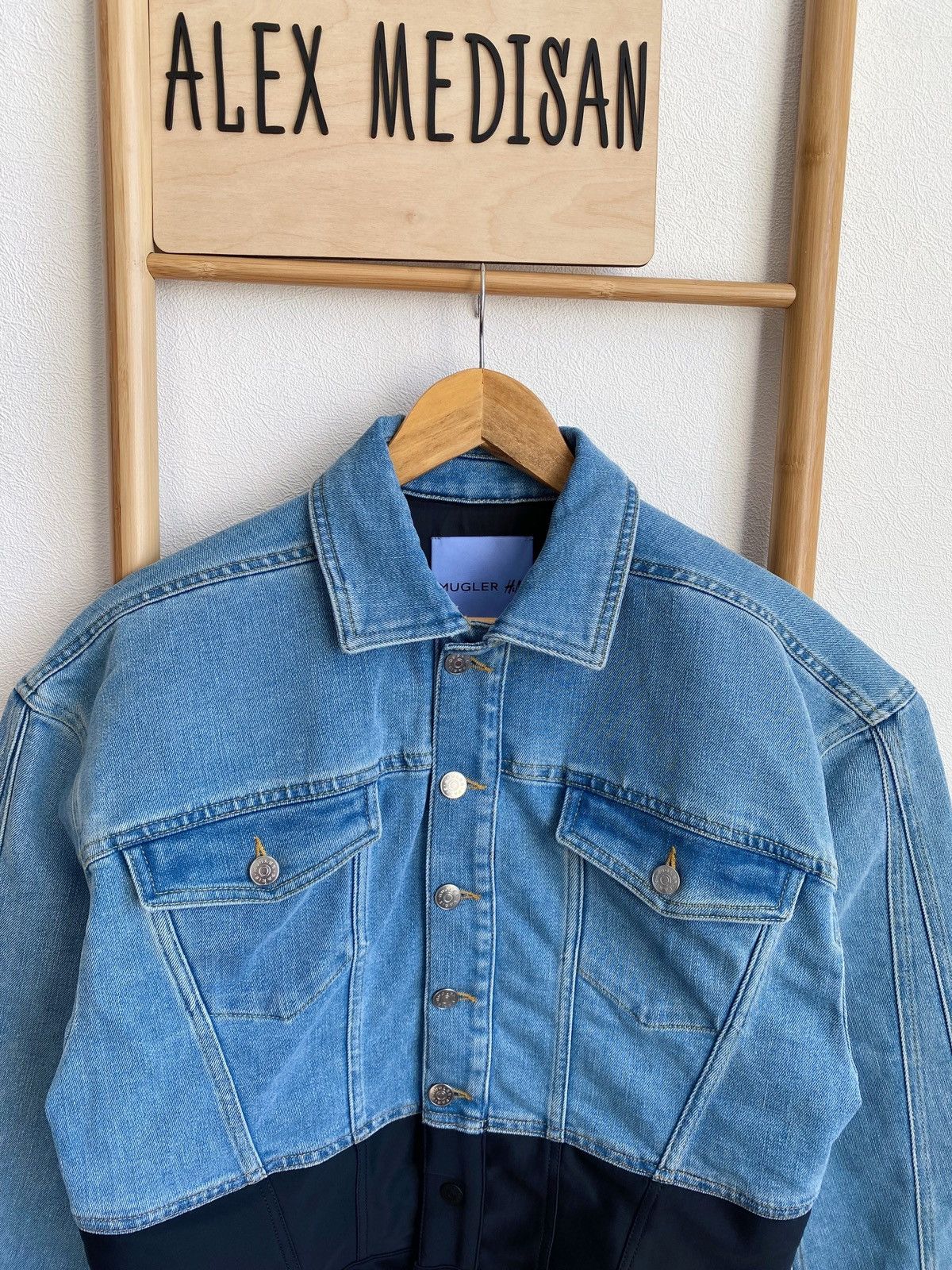 Mugler x H&M Denim Jacket Size М