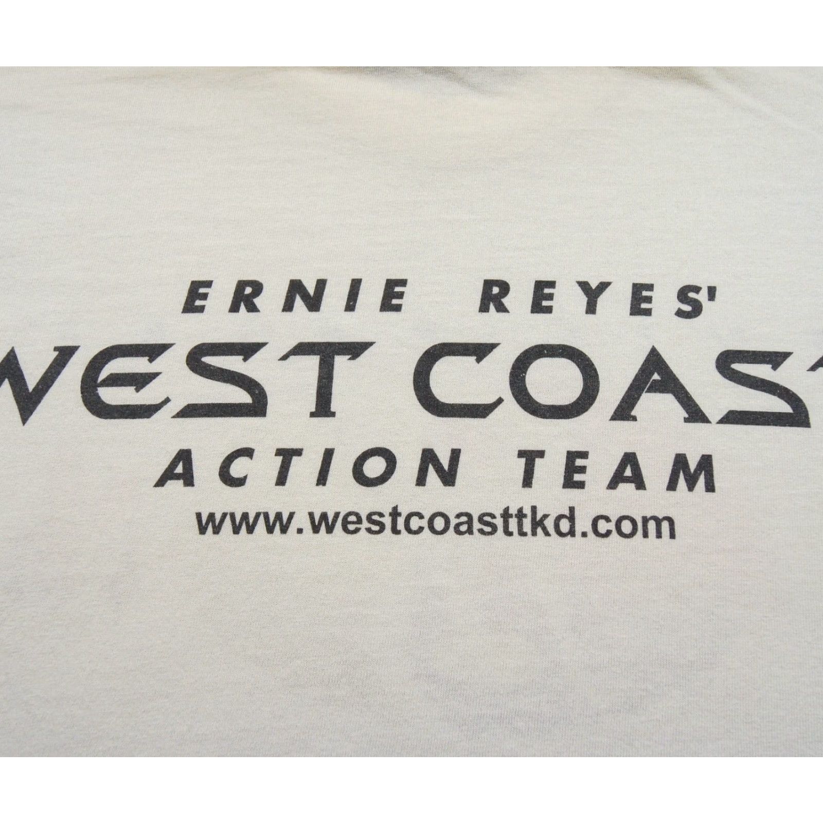 Gildan VINTAGE Ernie Reyes Shirt Mens Large White Martial Arts Graphic Tee Y2K Size US L / EU 52-54 / 3 - 7 Thumbnail