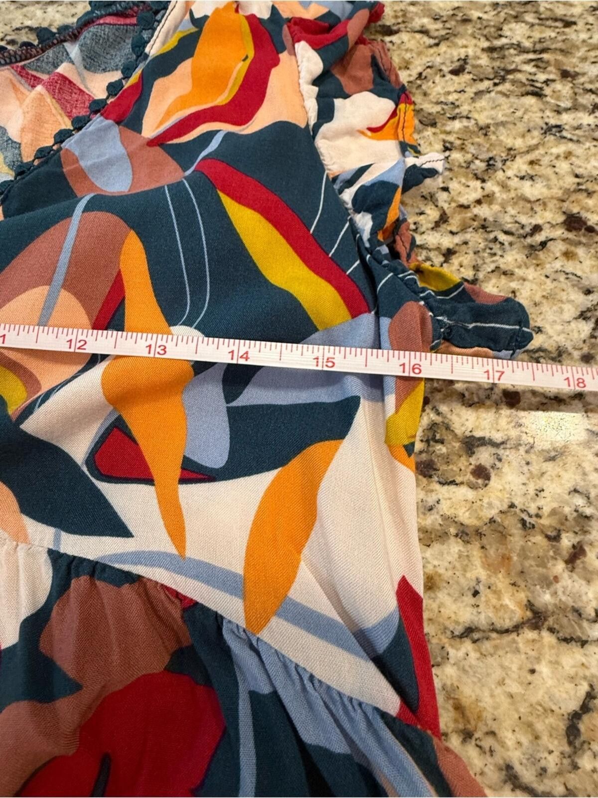 Other Emily Wonder boho baby doll top colorful abstract SZ SM Size S / US 4 / IT 40 - 7 Thumbnail
