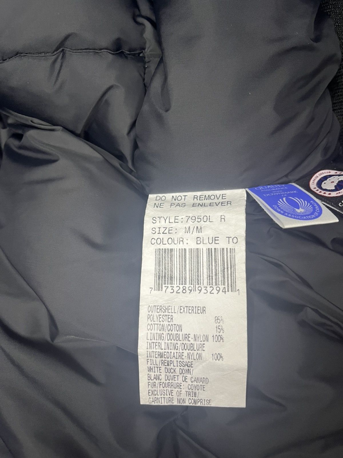 Canada Goose Canada Goose Chilliwack Bomber Blue Arctic Program Fur Hood Size US S / EU 44-46 / 1 - 8 Thumbnail