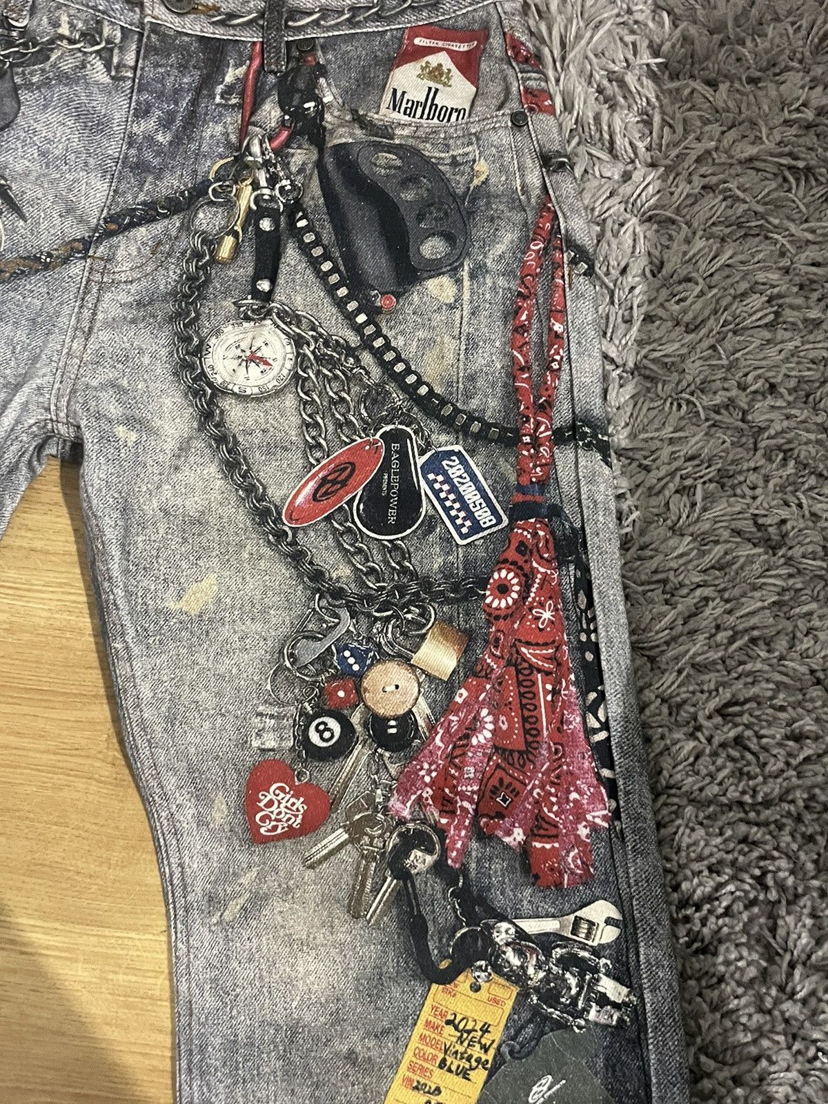 Designer × Vintage Vintage jeans Size US 31 - 5 Thumbnail